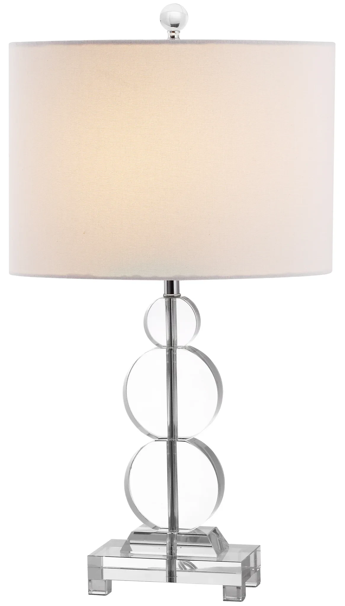 Moira Crystal Table Lamp in Clear