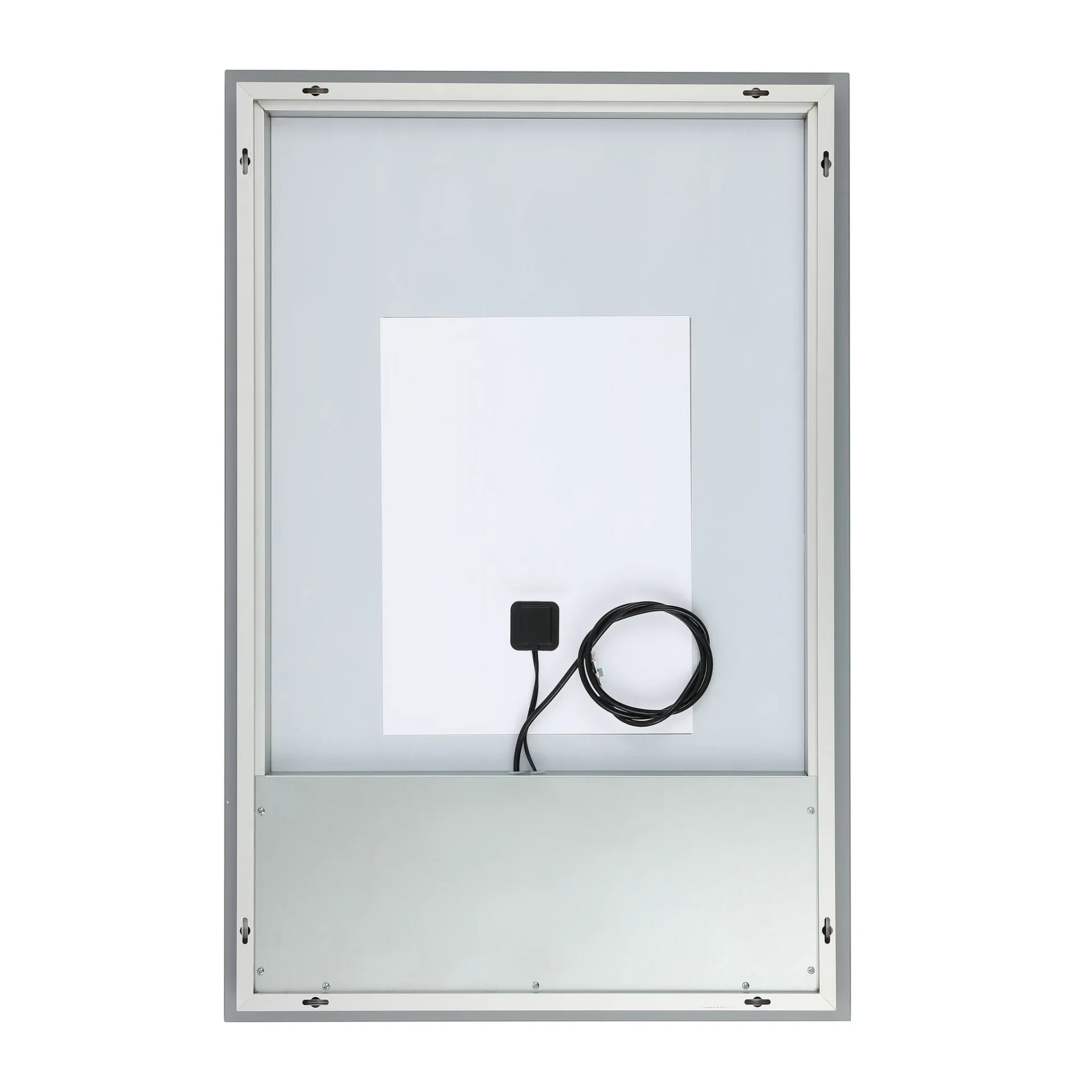 Jed 24" Led Mirror in Silver