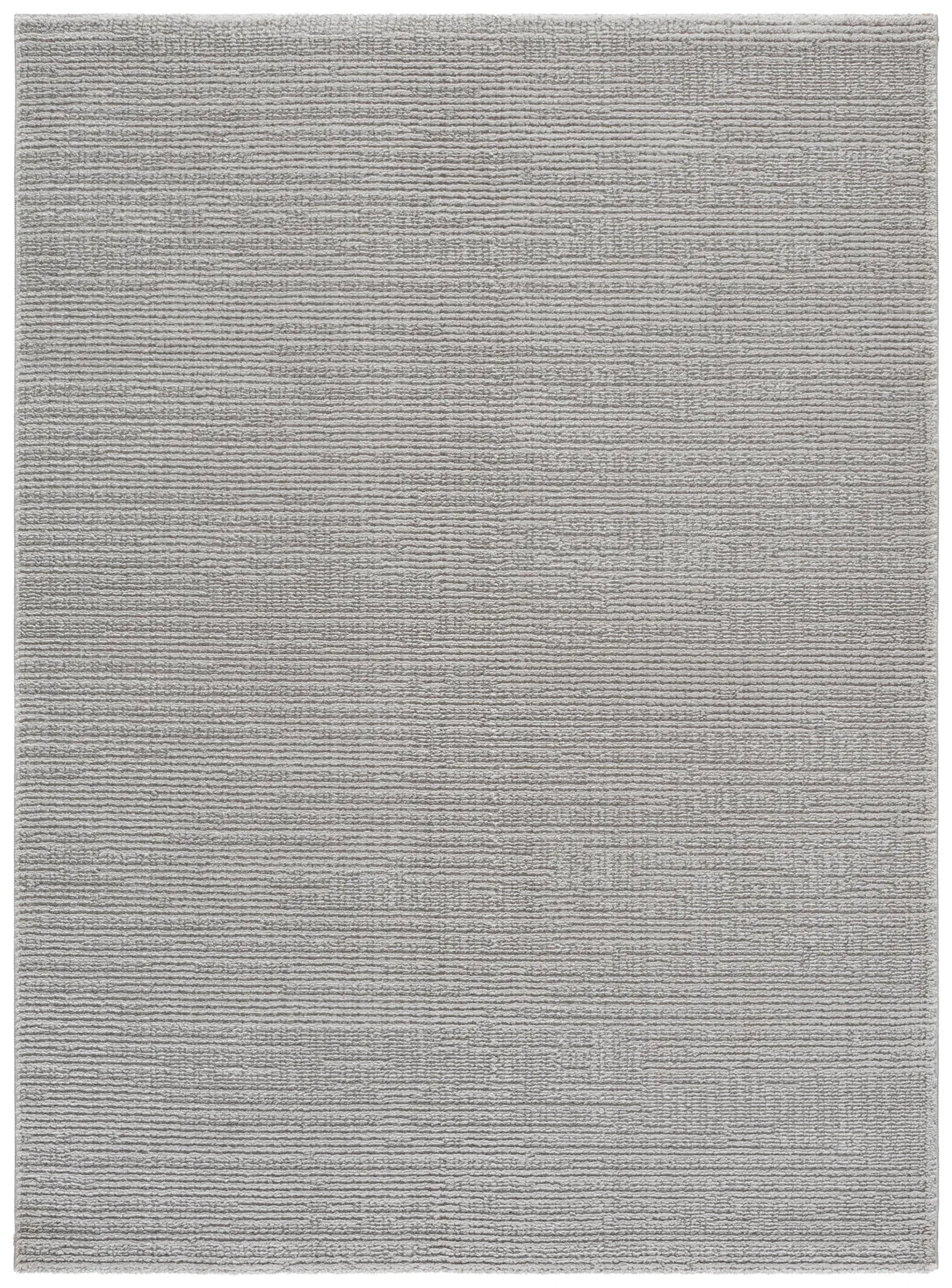 Lunara Modern Ribbed Rug in Gray / Light Gray