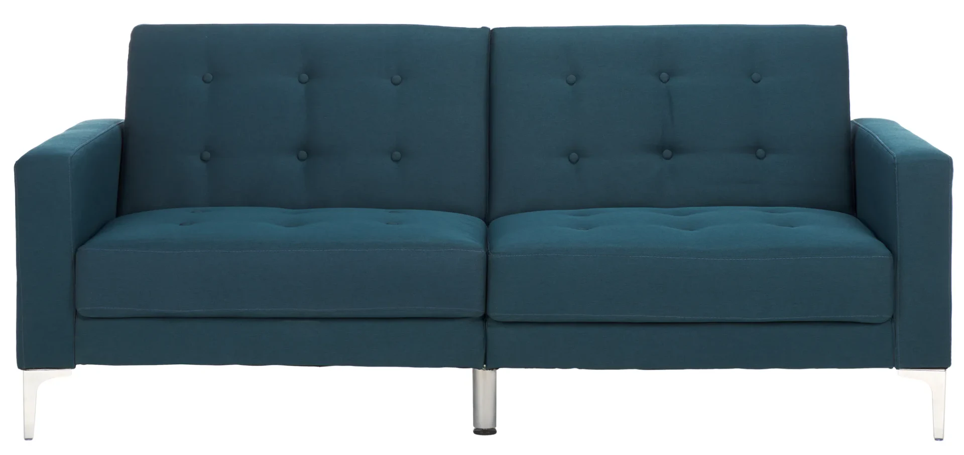 Soho Foldable Futon Bed in Navy Blue