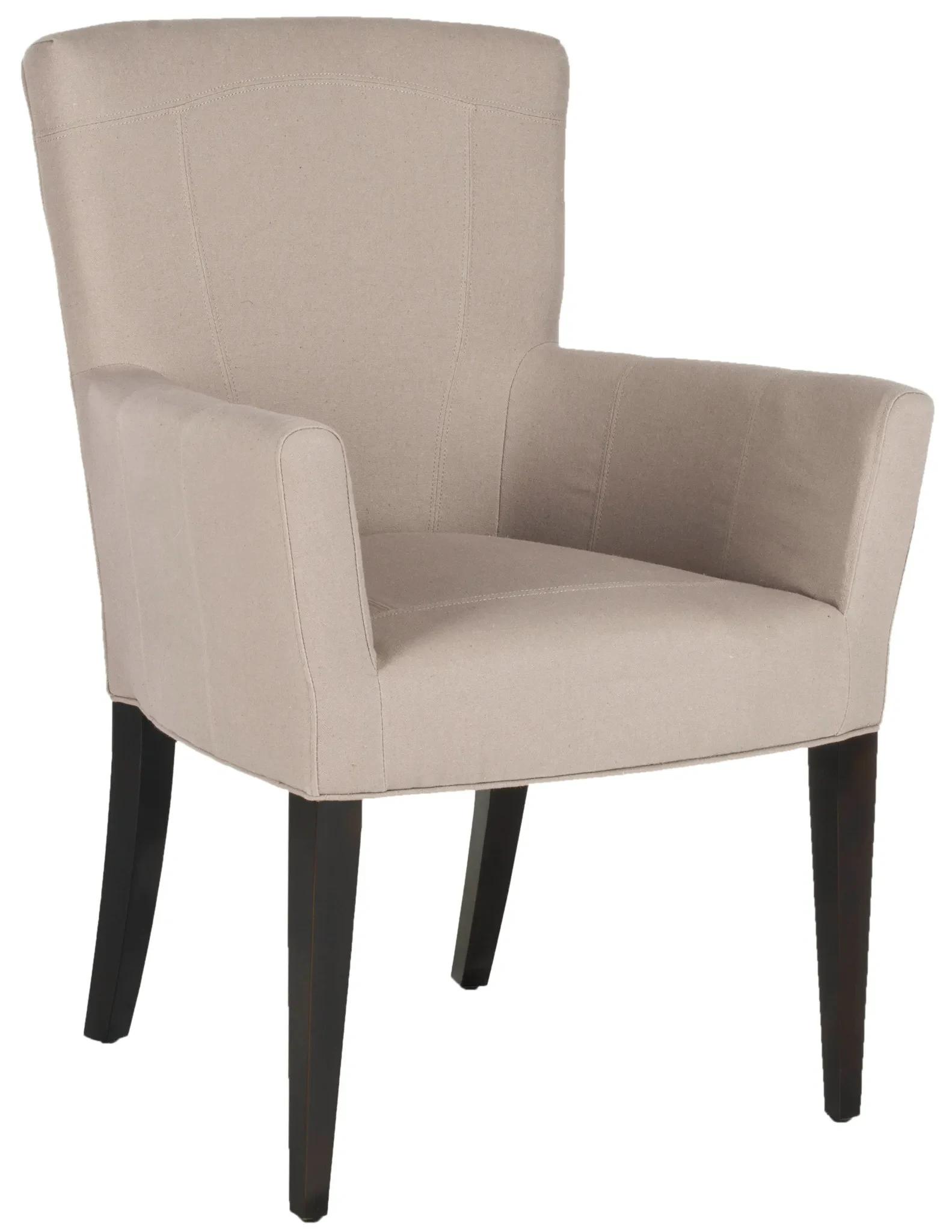 Dale Arm Chair in Taupe