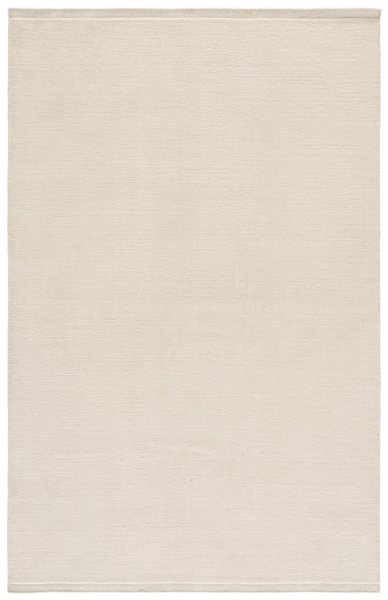Mayfair Solid Hand-Loomed Wool Rug in Ivory