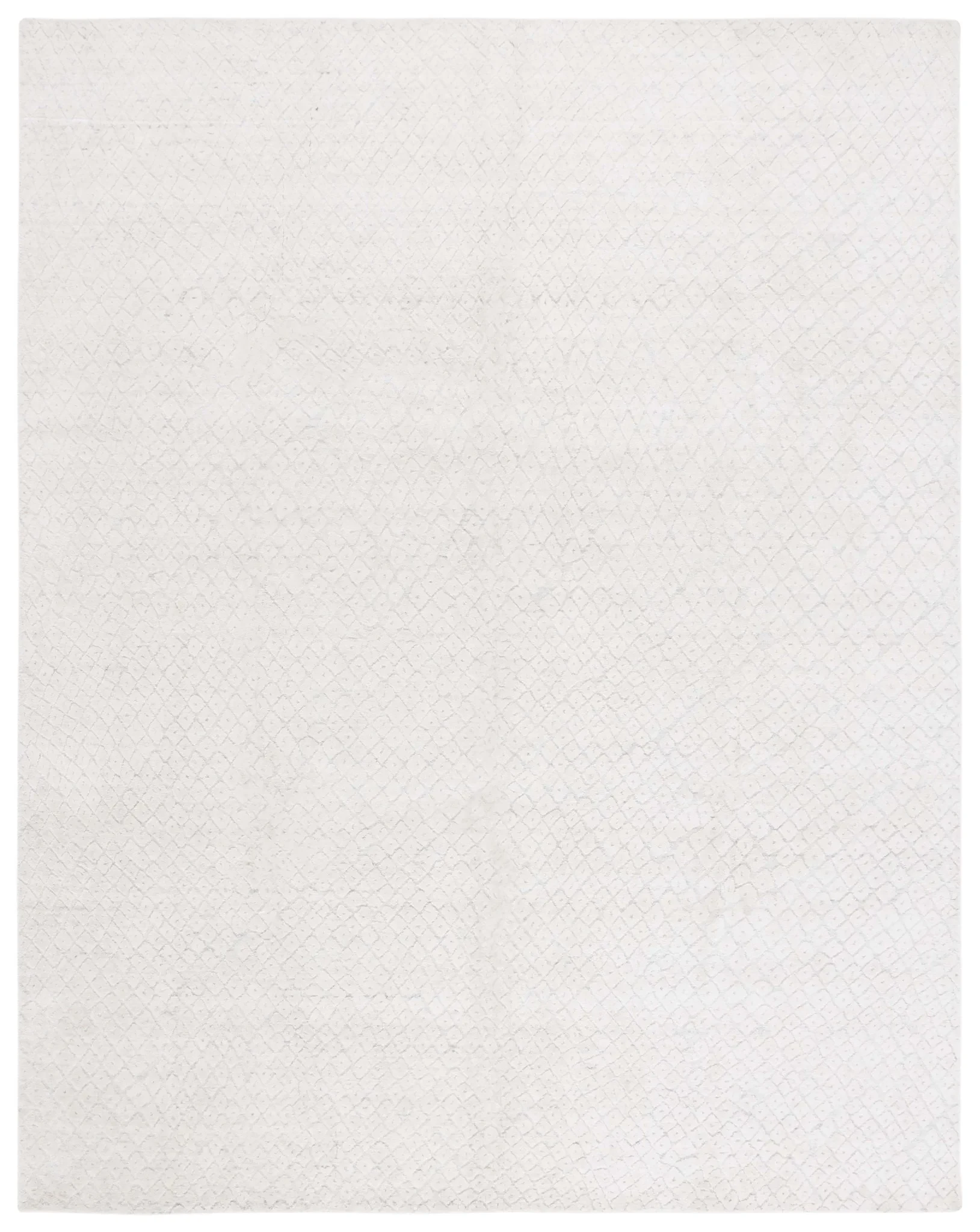 Mirage Micro-Diamond Hand-Loomed Rug in Ivory