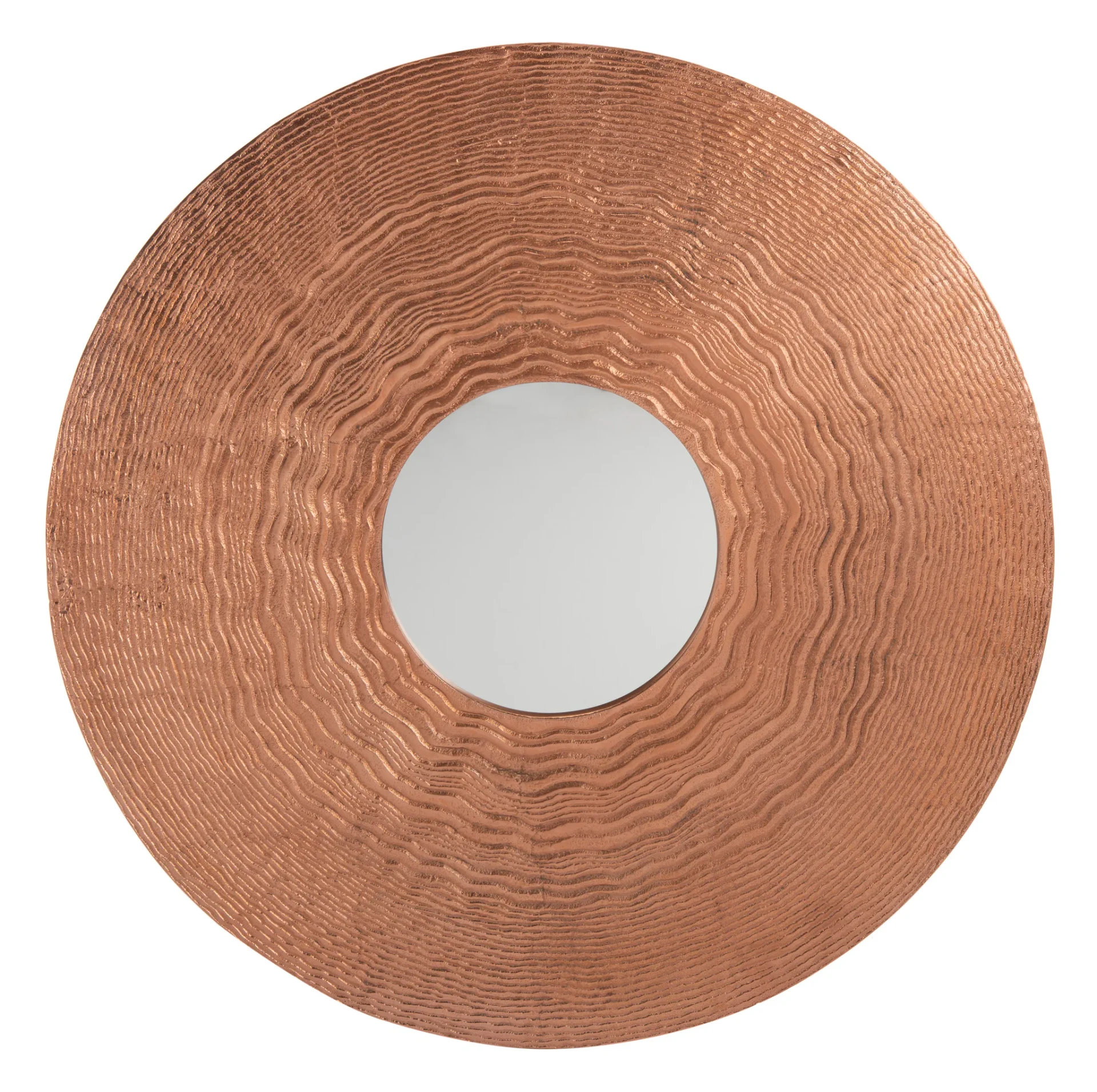 Dover Mirror in Brushed Copper
