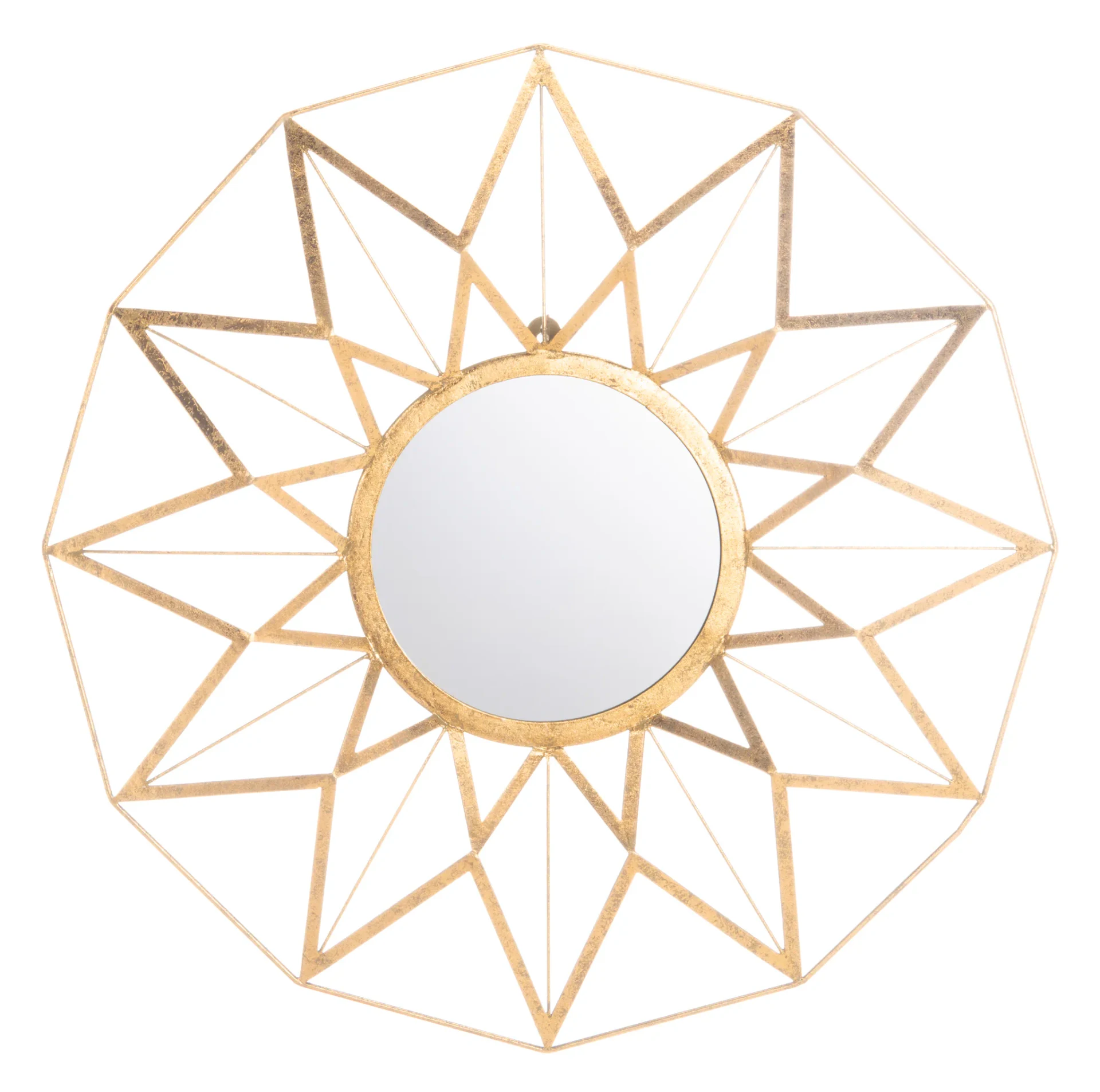 Kilburn Mirror in Gold Foil