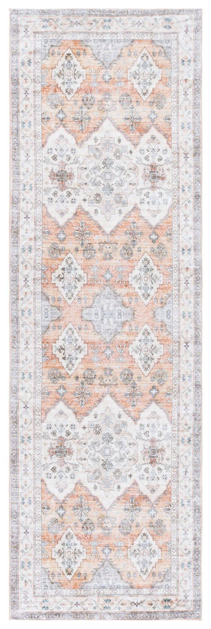 Montana Tribal Medallion Rug in Beige / Light Brown