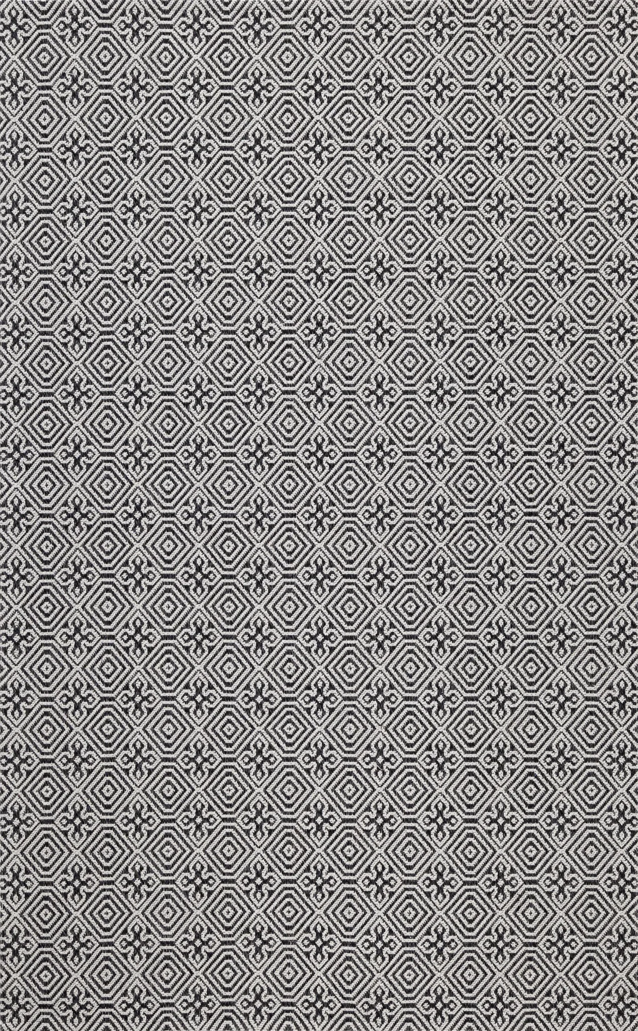Martha Stewart Geometric Diamond Cotton Rug in Martha Stewart Geometric Diamond Cotton Rug