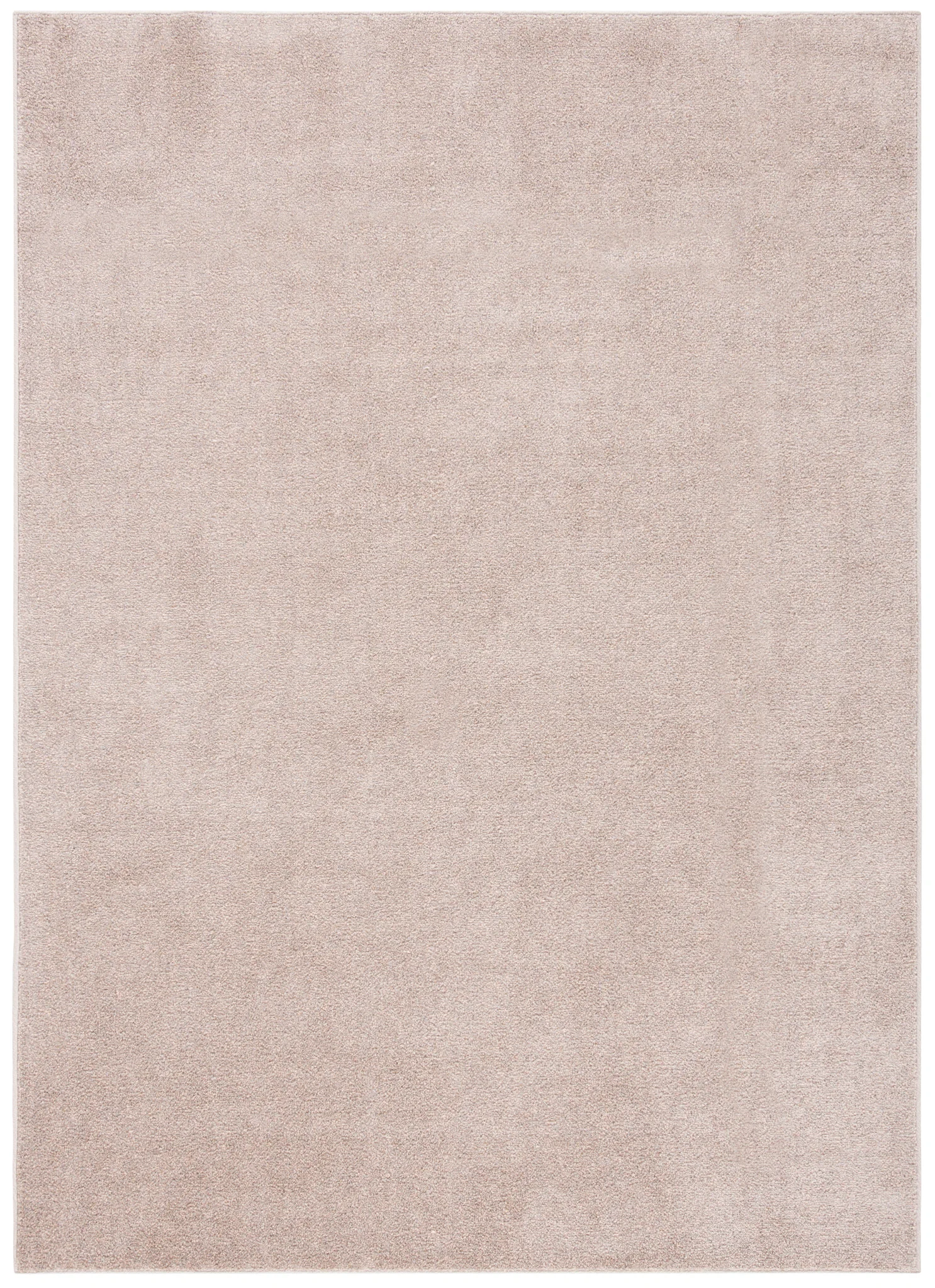 Non-Slip Solid Rug in Taupe