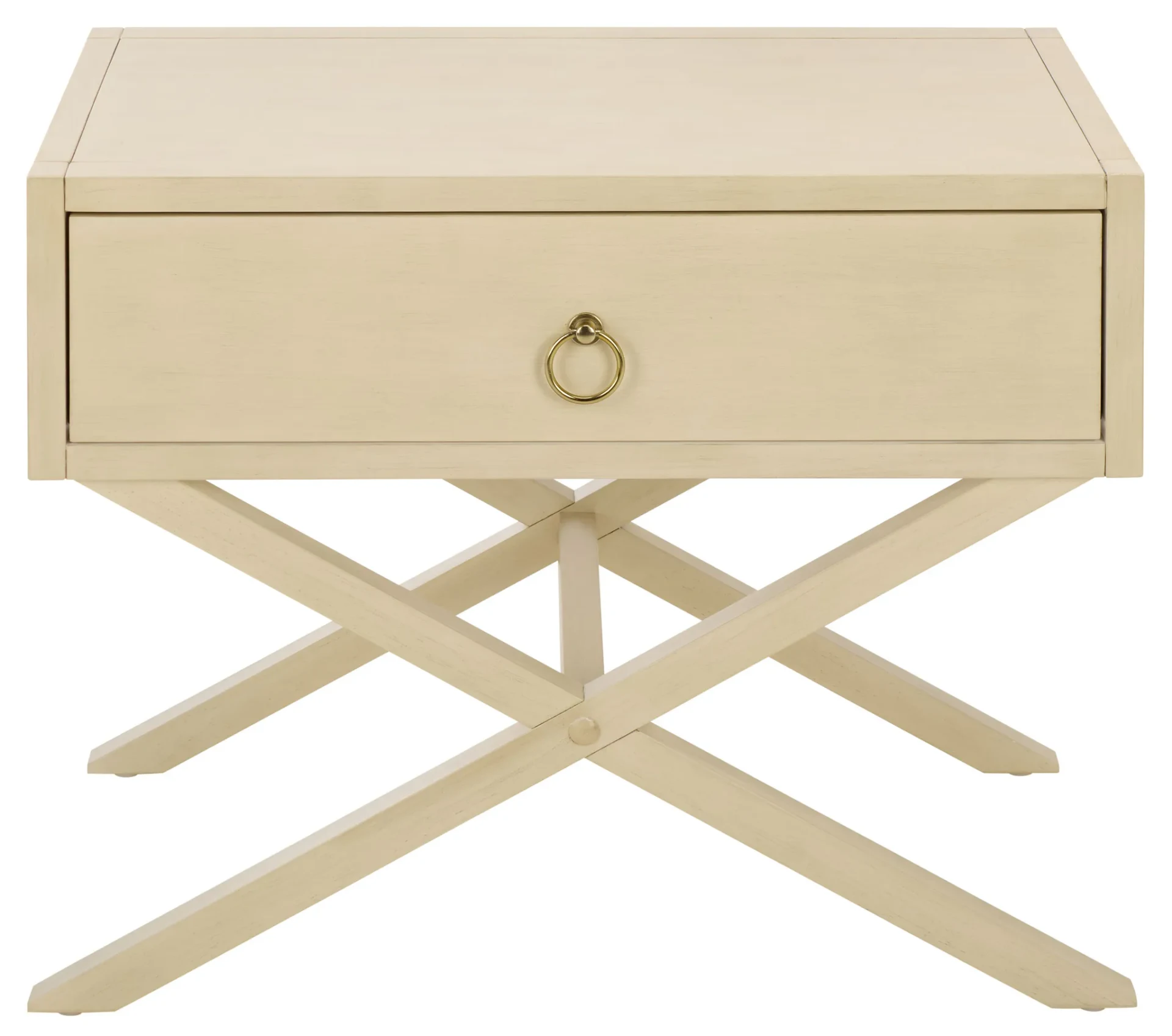 Large Sadie One-Drawer Nightstand in Antique White