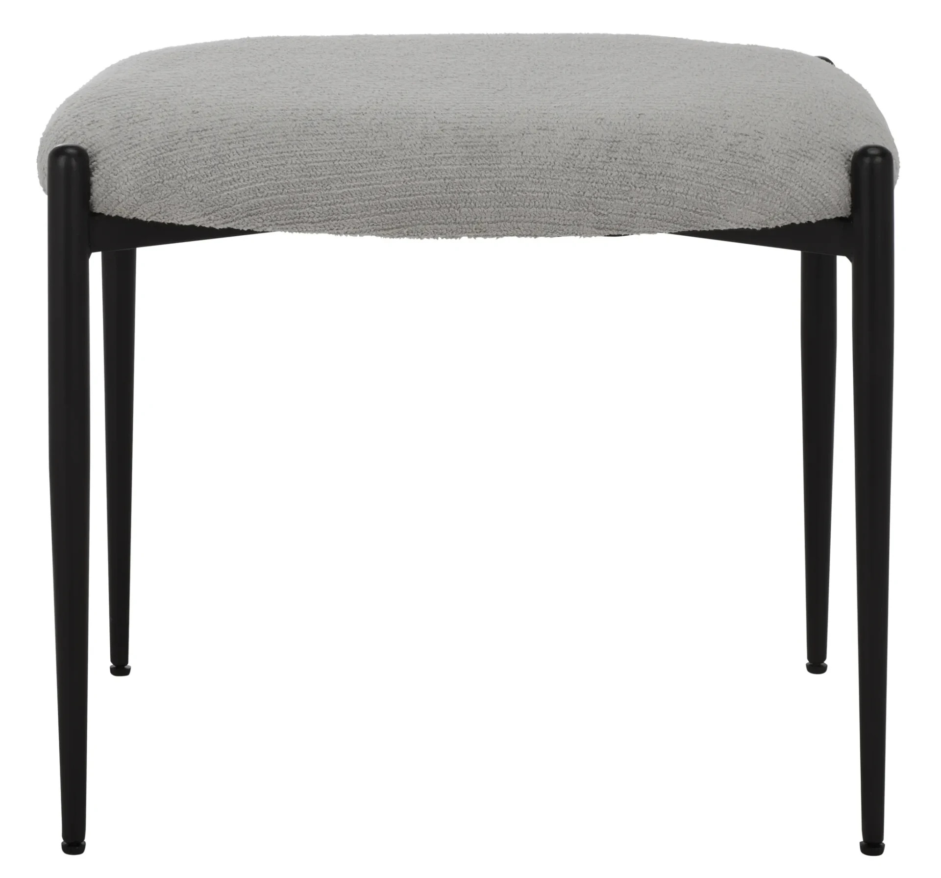Uwe Ottoman in Gray / Black