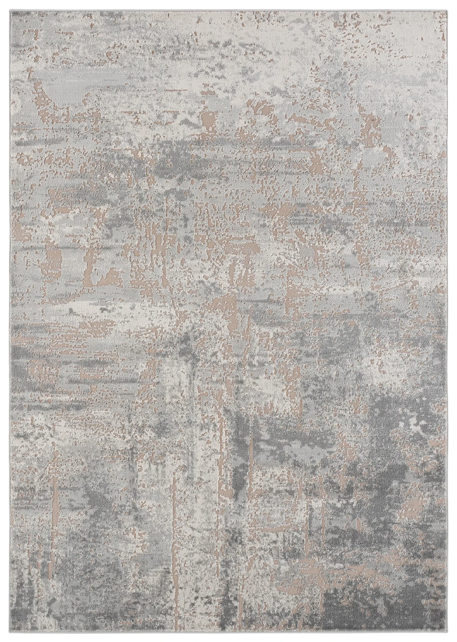 Palma Abstract Rug in Gray