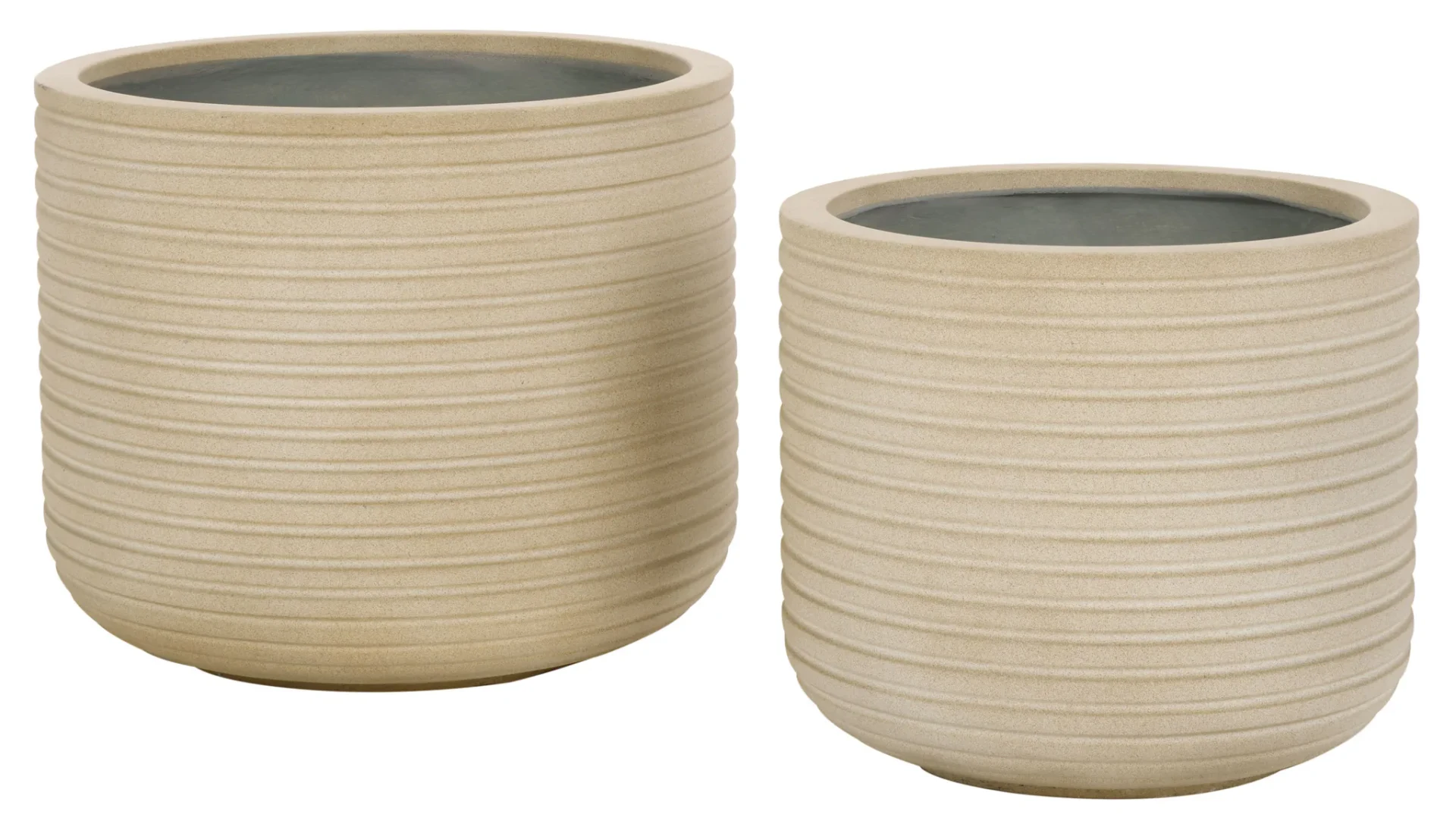 Nardo Planter Pot (Set Of 2) in Beige
