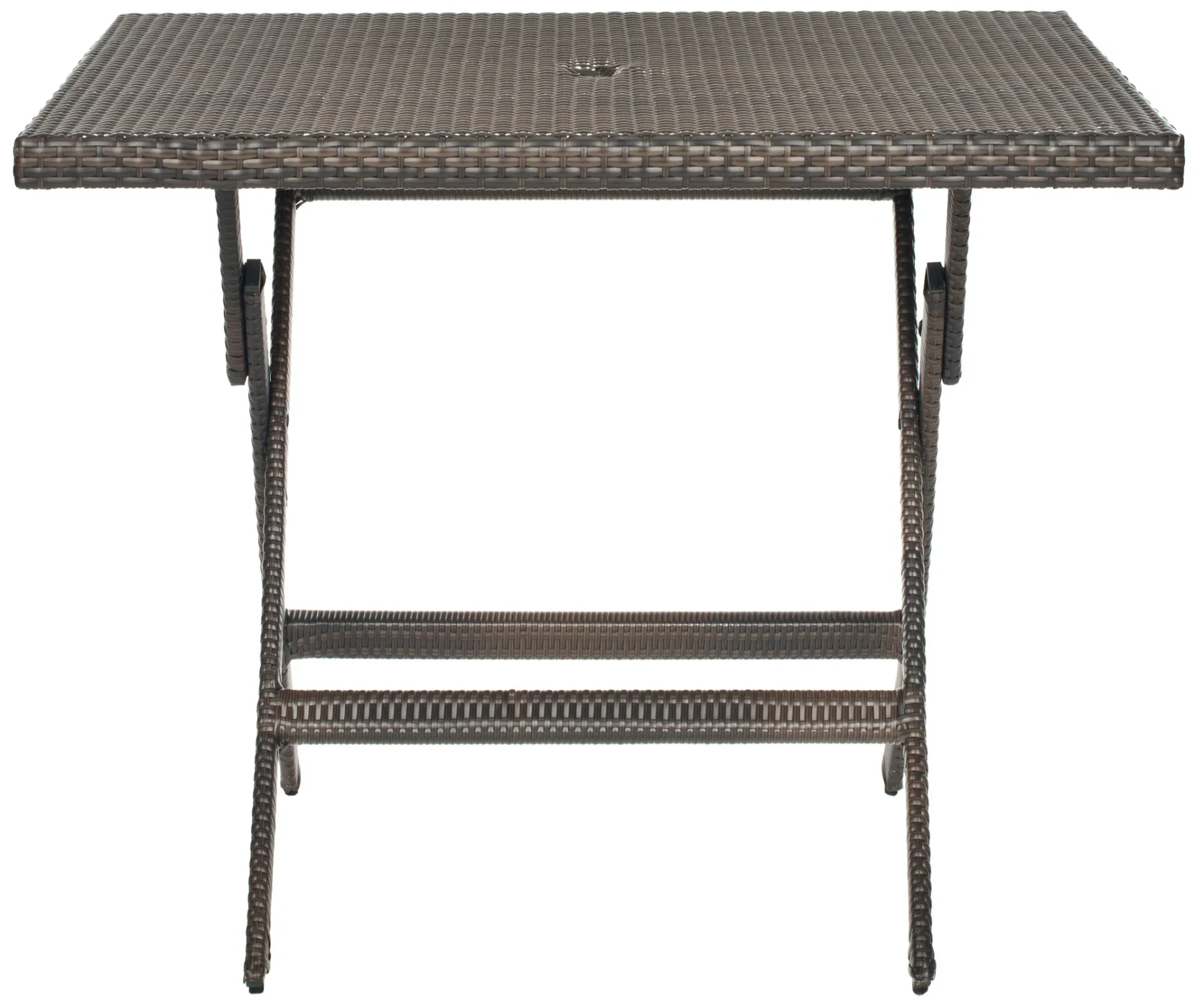 Samana Square Folding Table in Brown