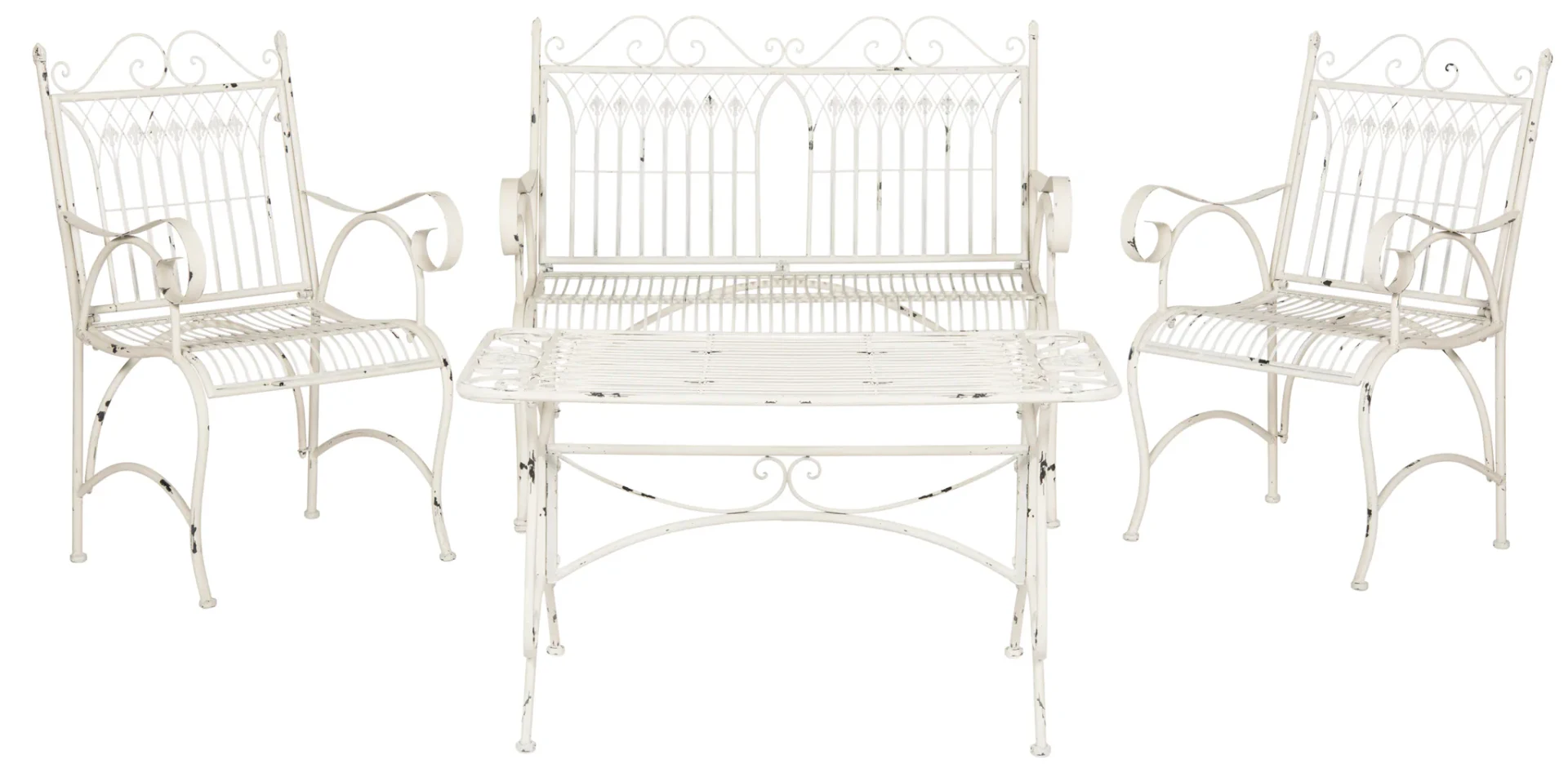 Leah Four-Piece Set in Antique White