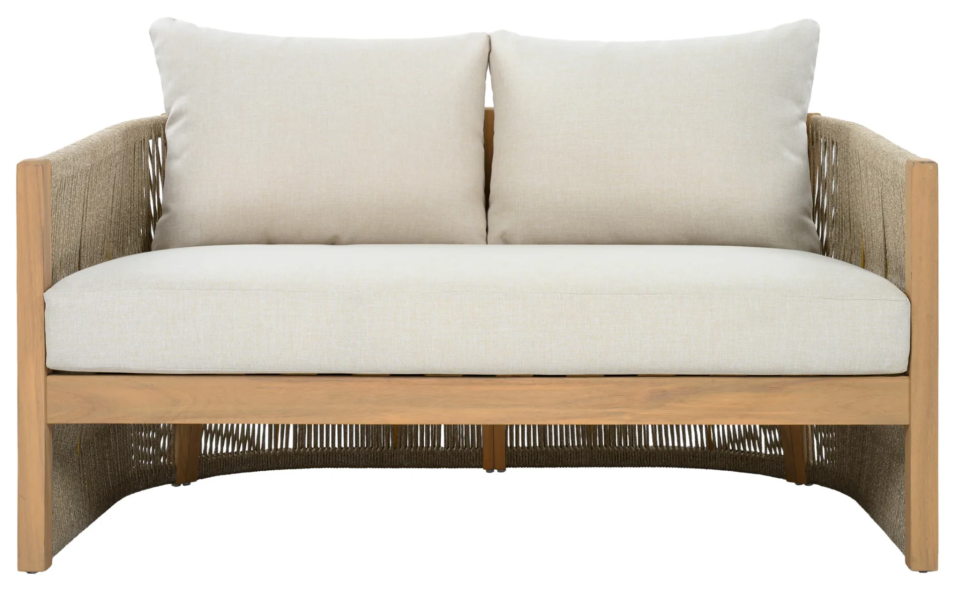 Bella Sofa in Oak / Taupe