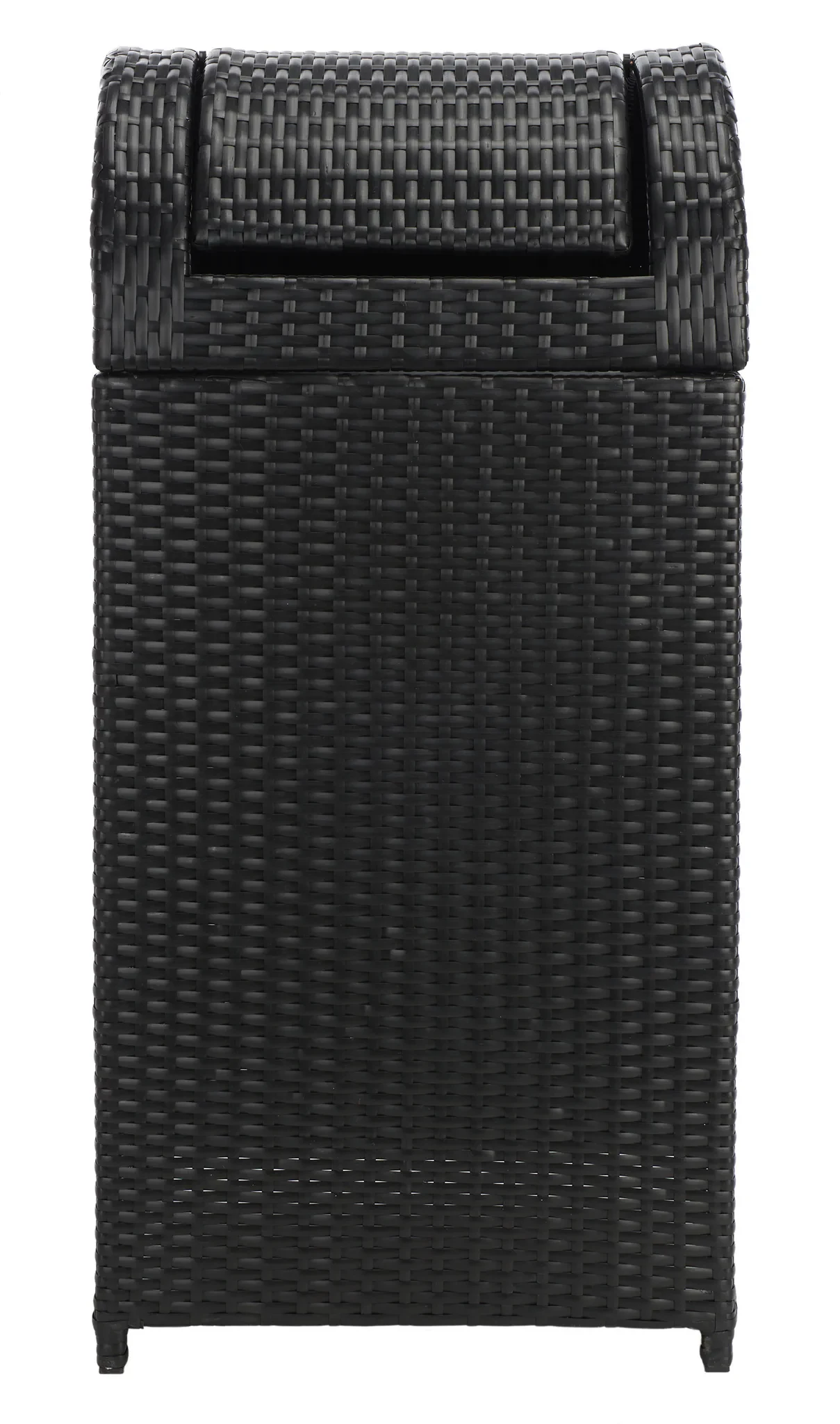 Serapis Trash Bin in Black