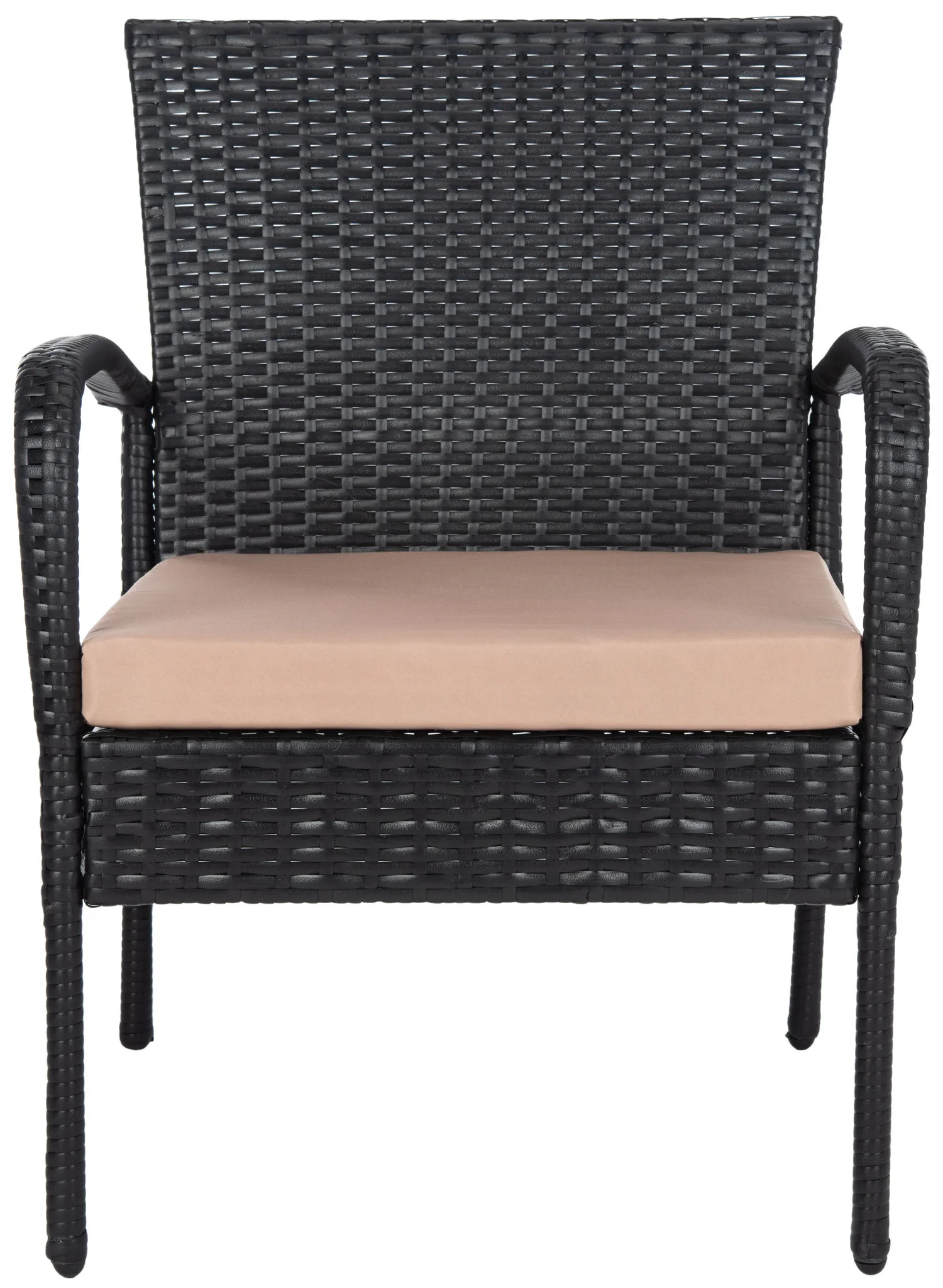 Moore Three-Piece Lounge Set in Black / Beige
