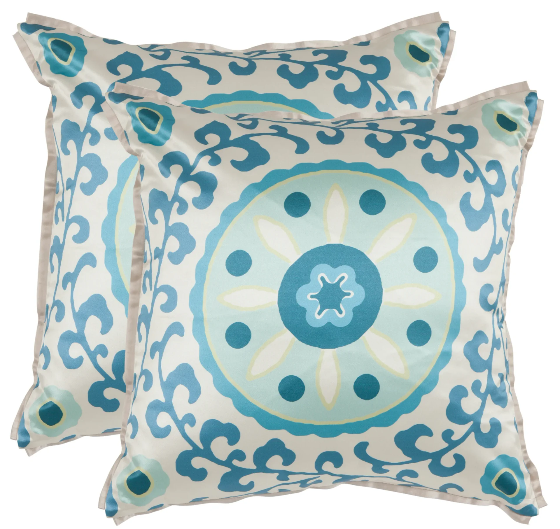 Frida Pillow (Set Of 2) in Blue