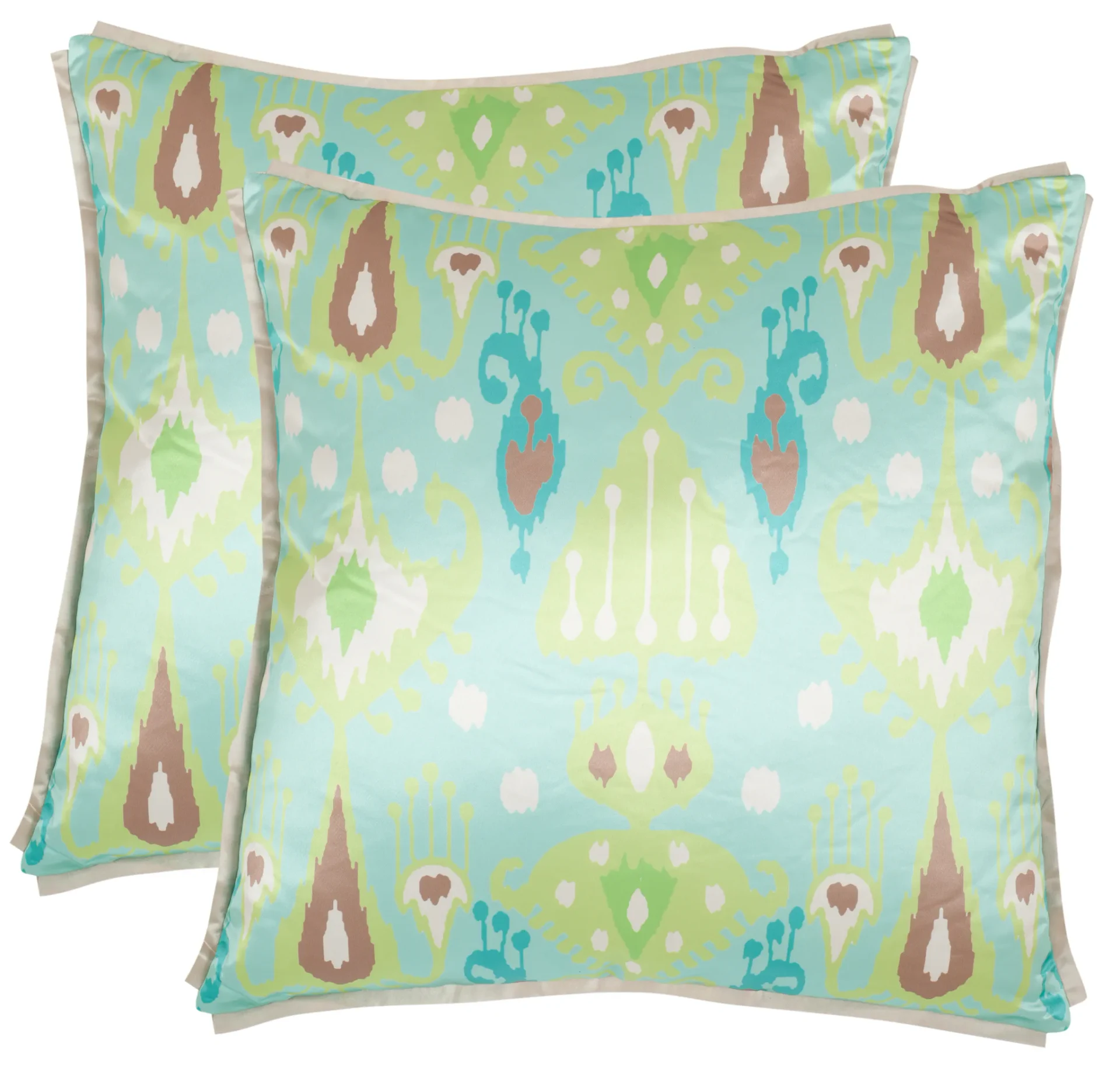 Stella Pillow (Set Of 2) in Blue / Green