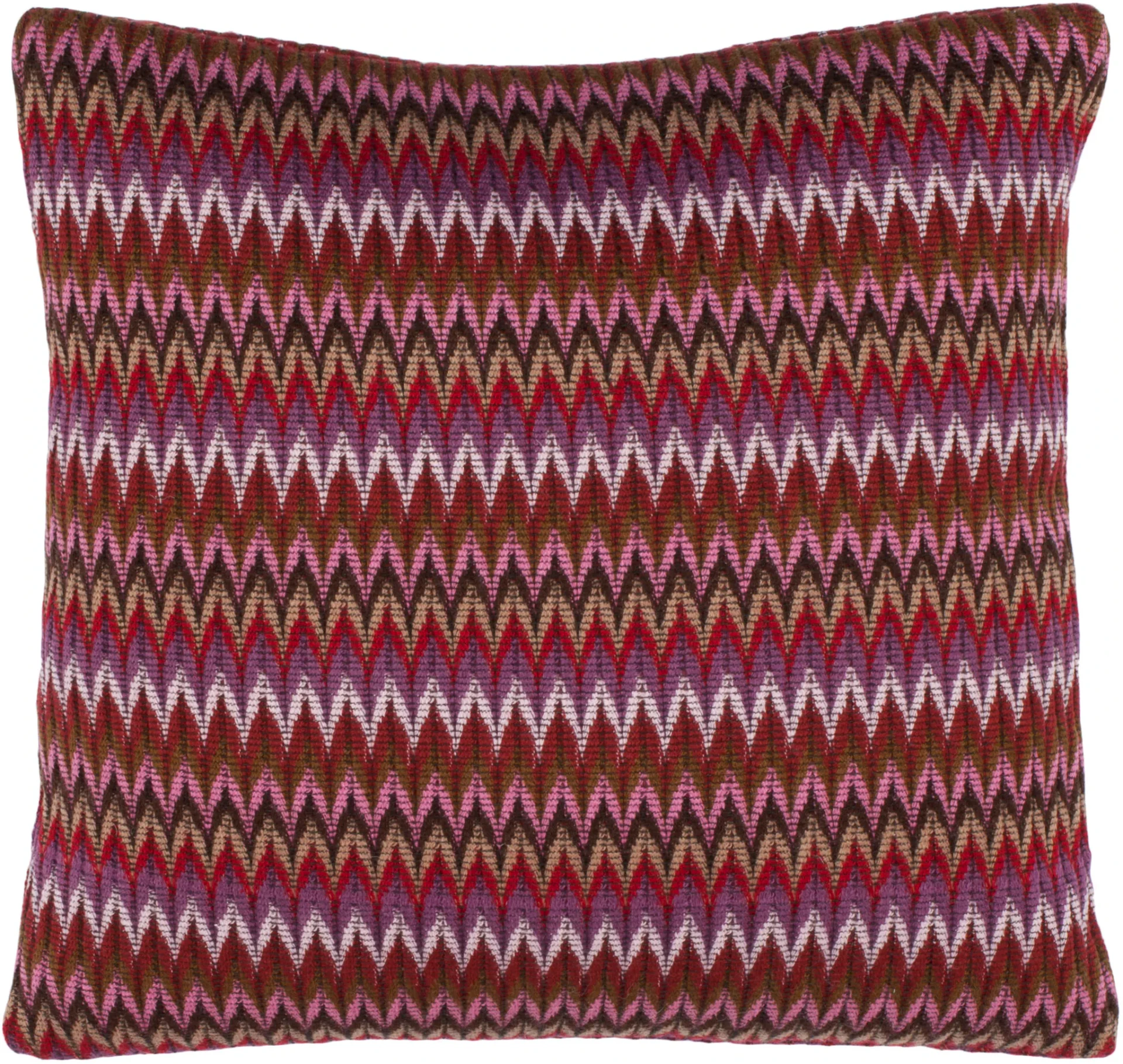 Ava Pillow (Set Of 2) in Raspberry