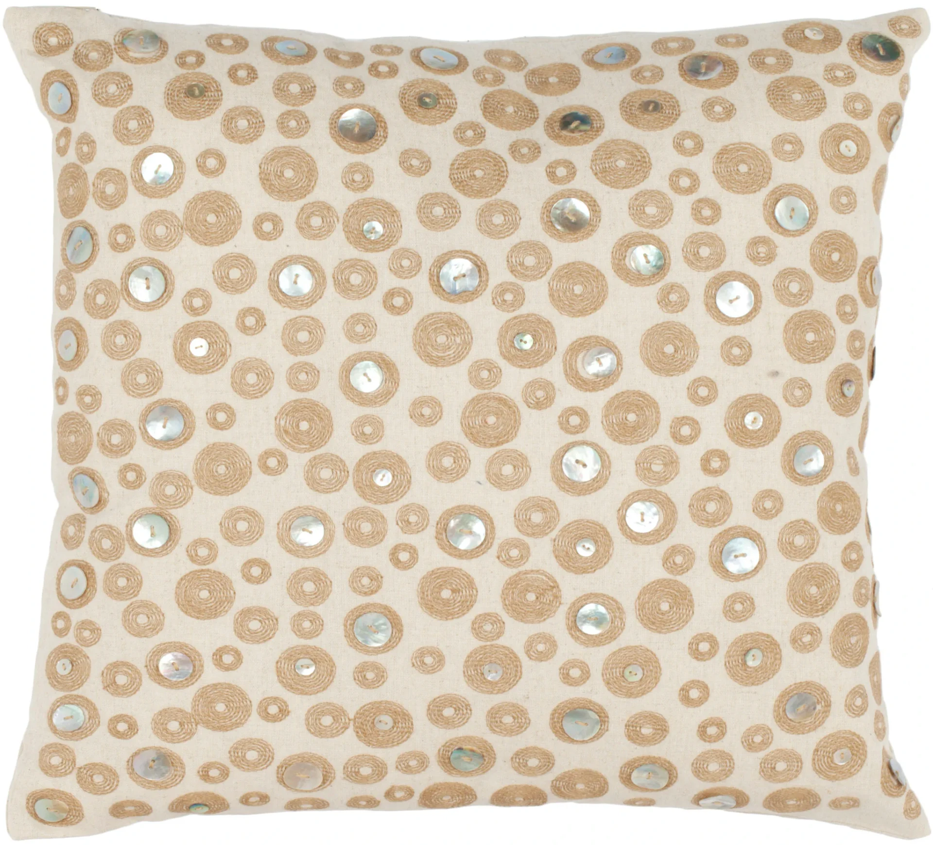 Starlette Pillow (Set of 2) in Cream