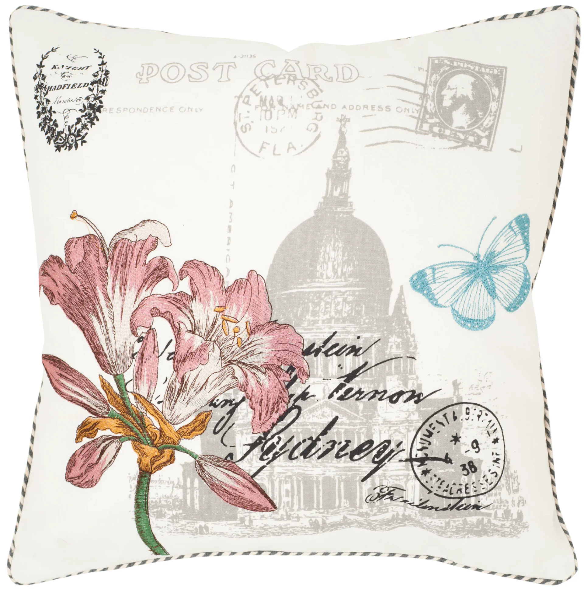 Gloria Pillow (Set of 2) in White