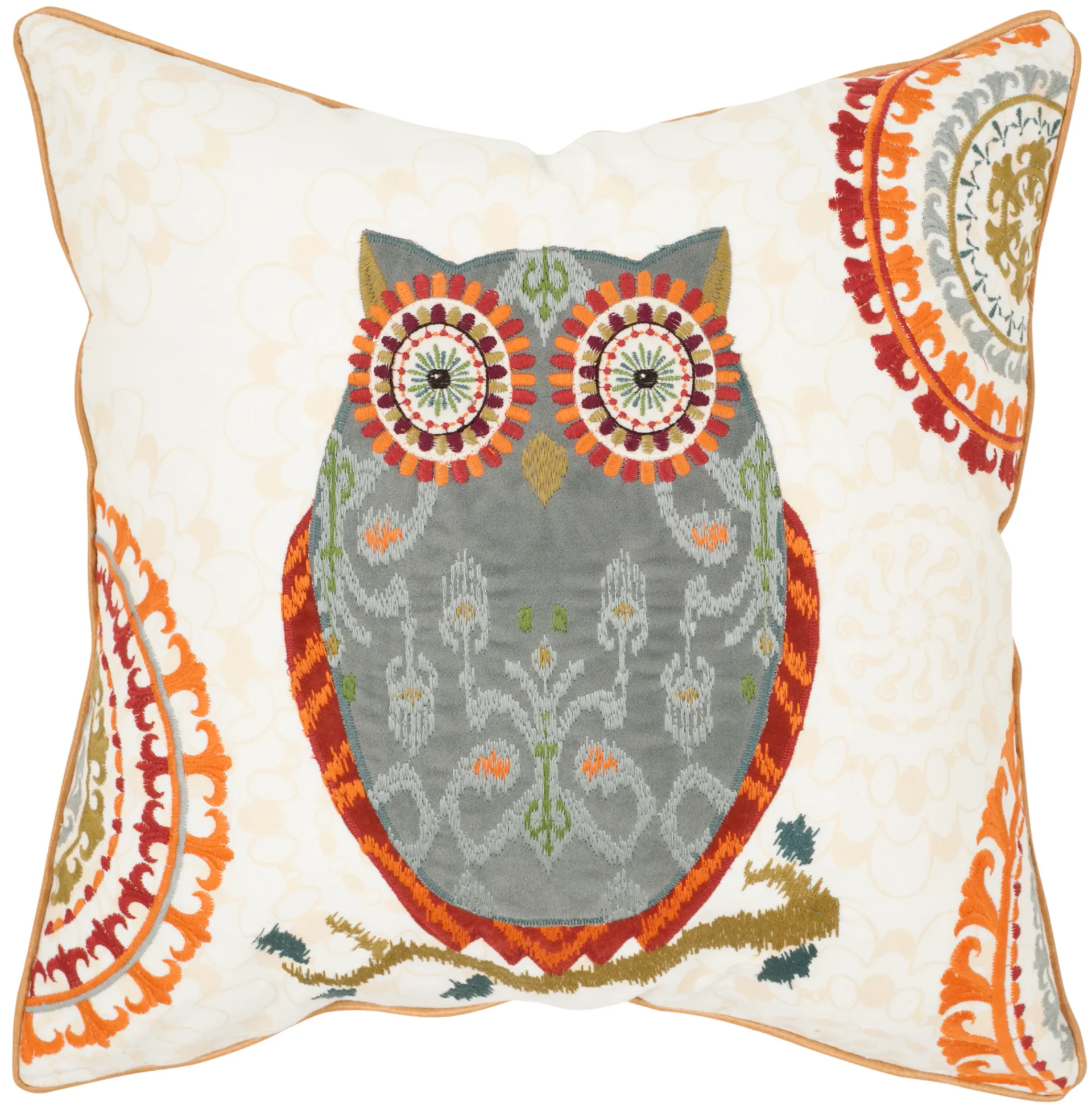 Percy Pillow (Set of 2) in Gray