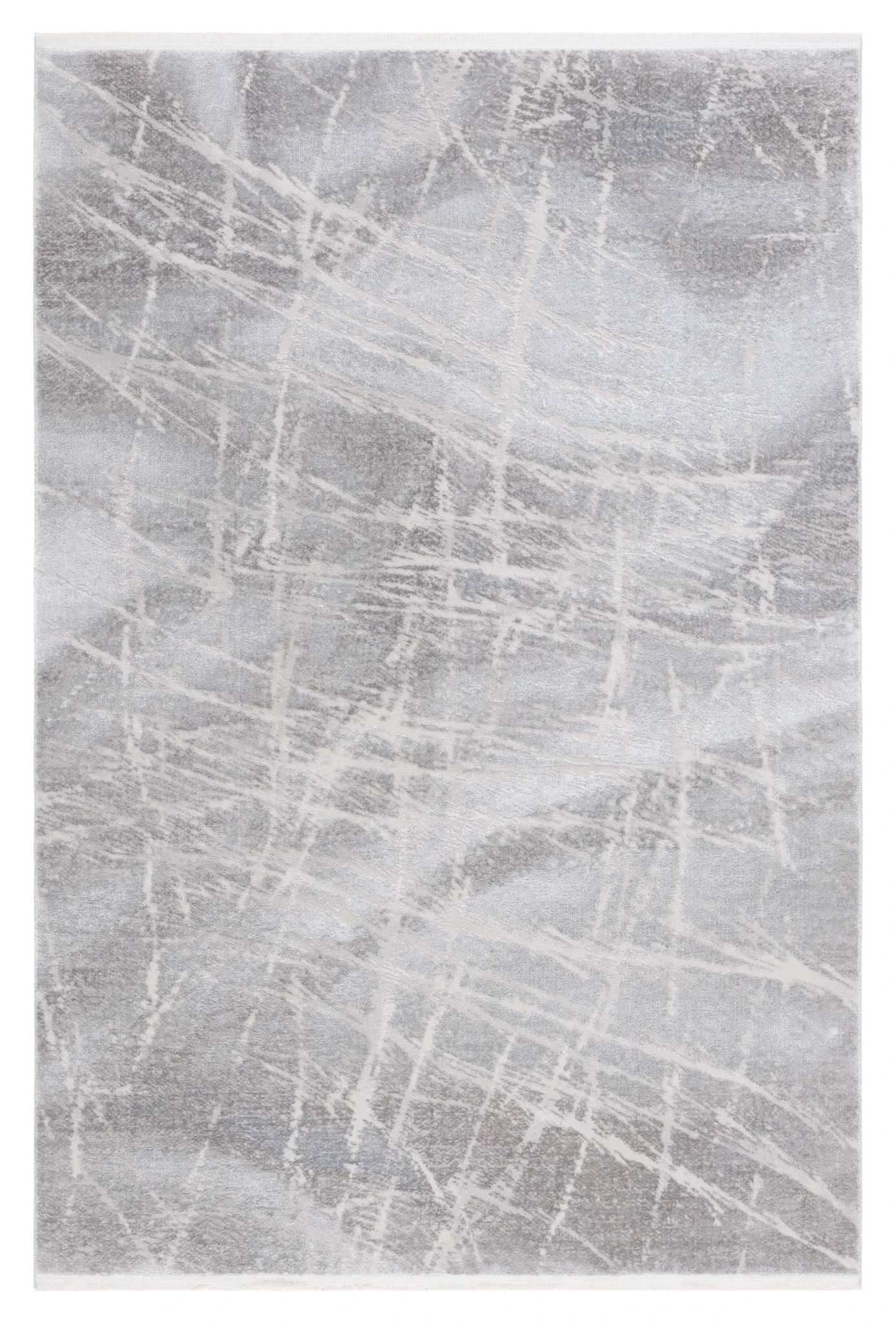Platinum Marble Rug in Gray / Light Gray