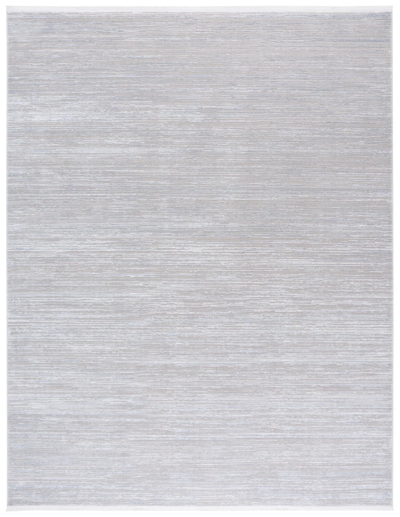 Platinum Linear Stripe Rug in Beige / Ivory