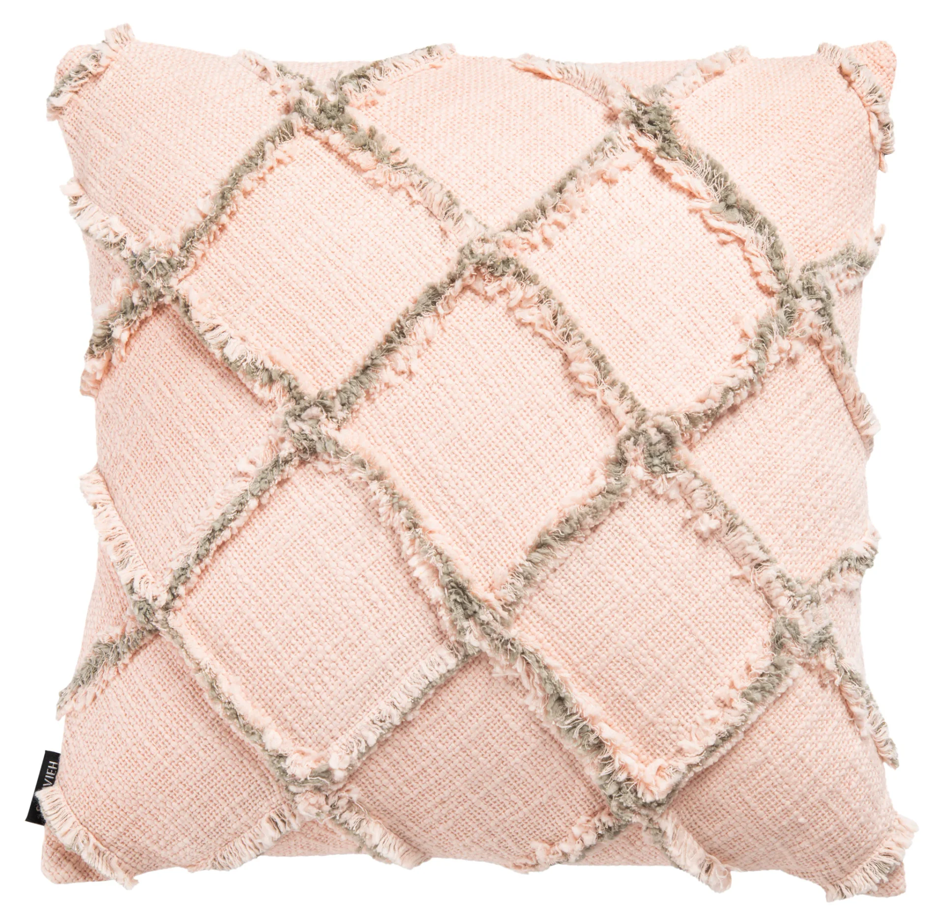 Ashlin Pillow in Beige / Gray