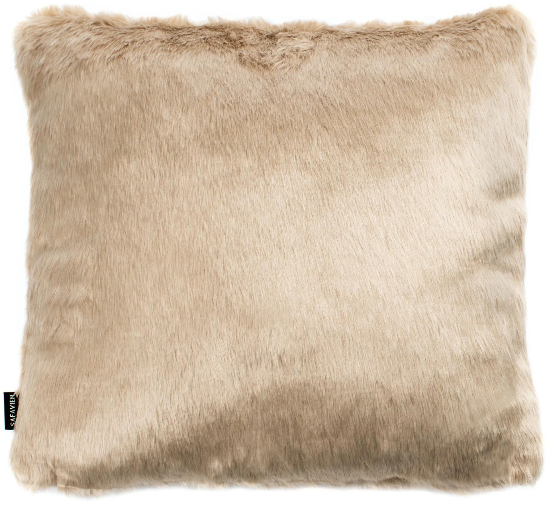 Adanna Fur Pillow in Brown