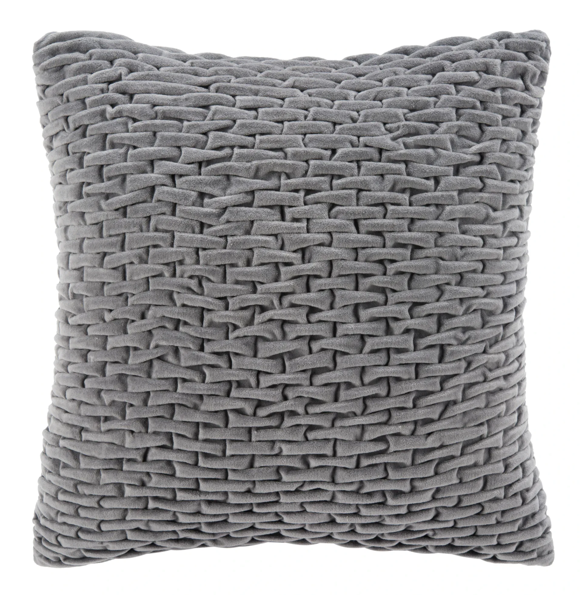 Caine Pillow in Mid Gray