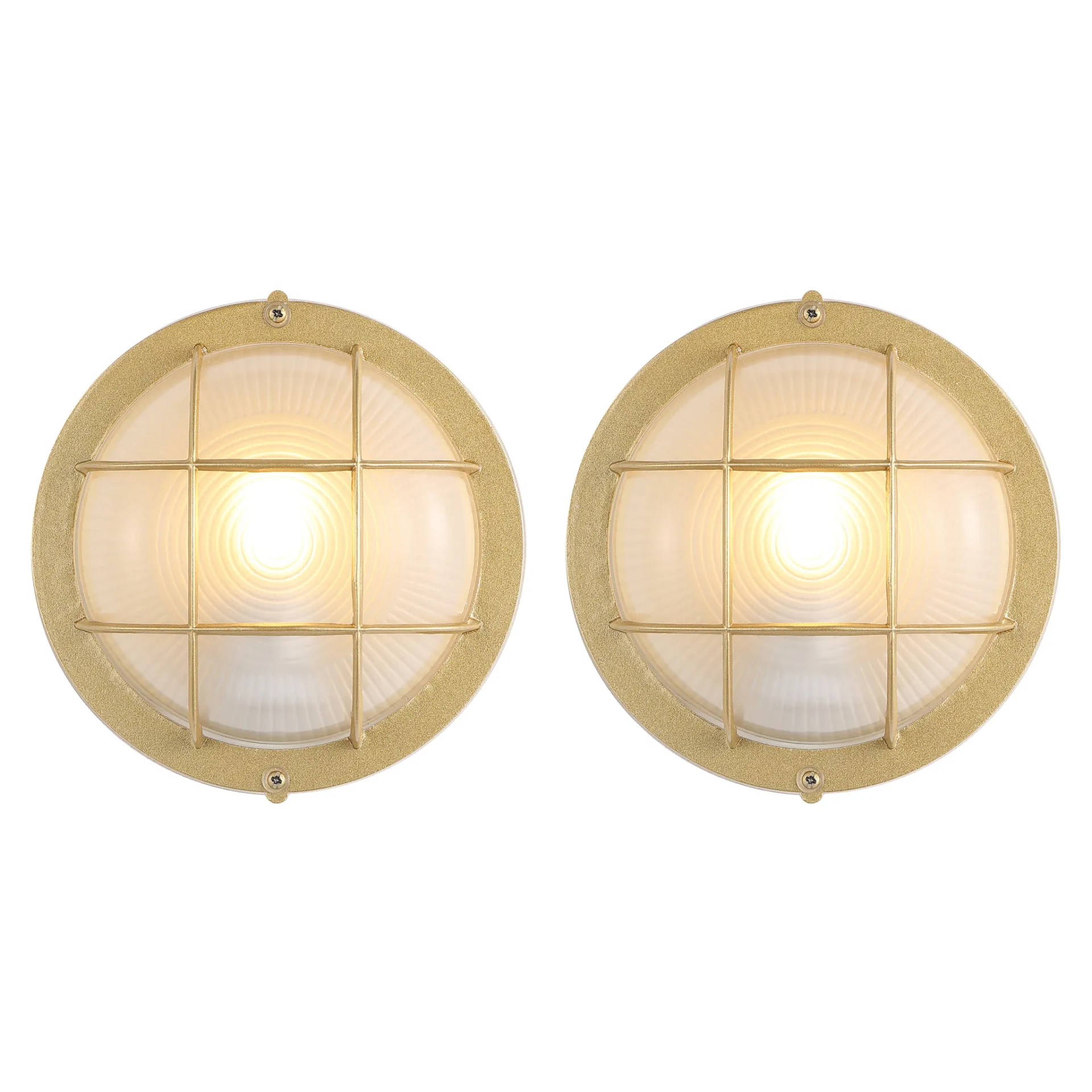 Elson Outdoor Sconce (Set Of 2) in Gold