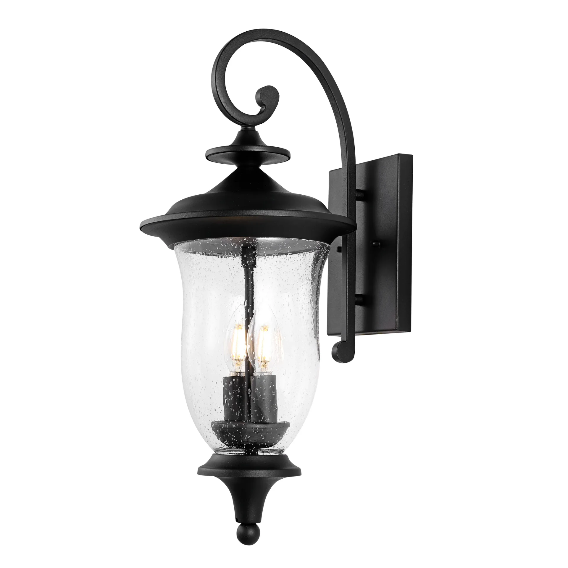 Dowell Outdoor Sconce (Set Of 2) in Black