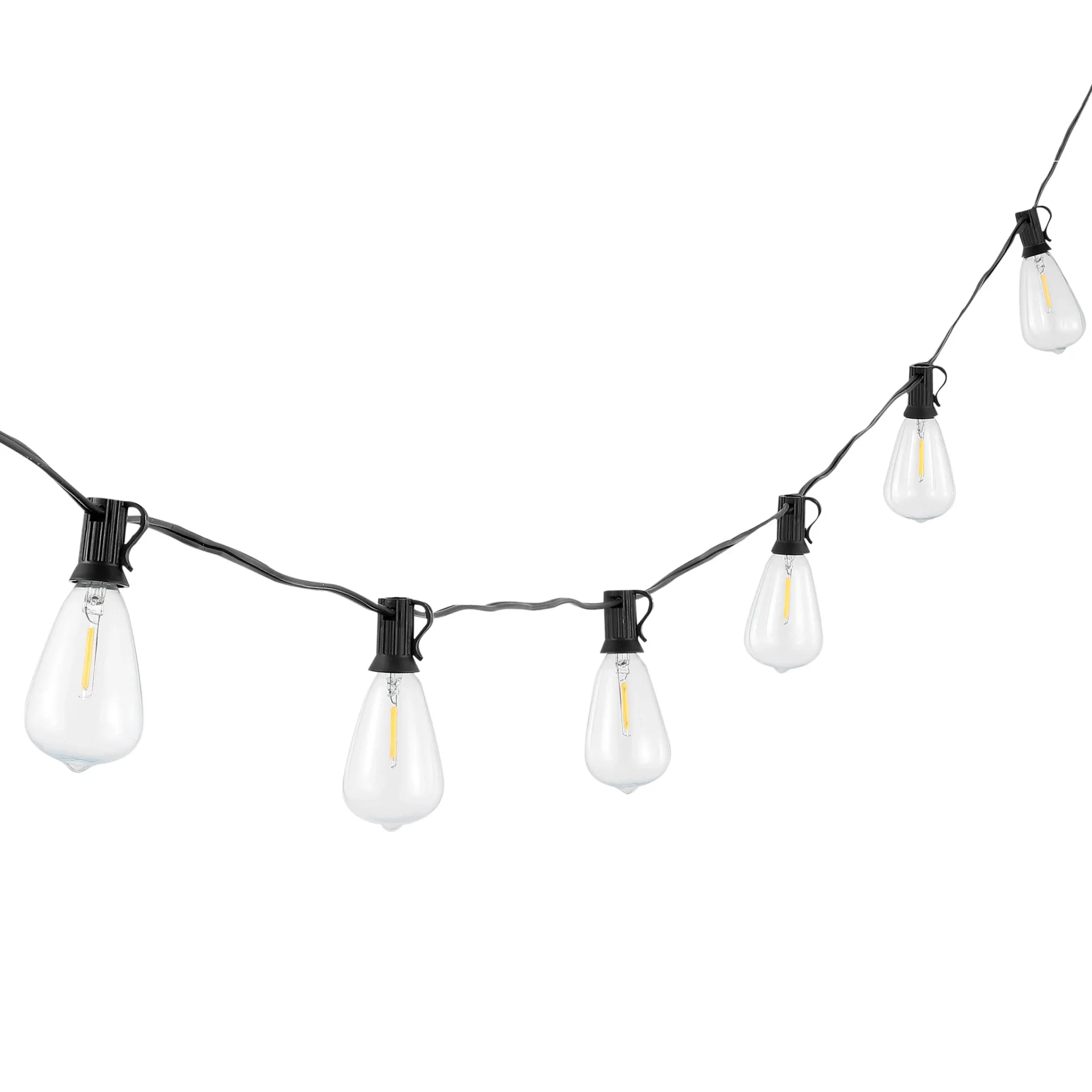 Dorcia Led Outdoor String Light in Black