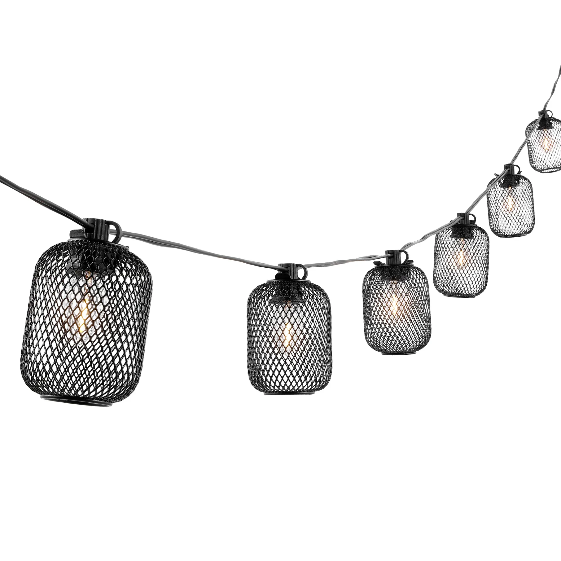 Jepsen Led Outdoor String Light in Black