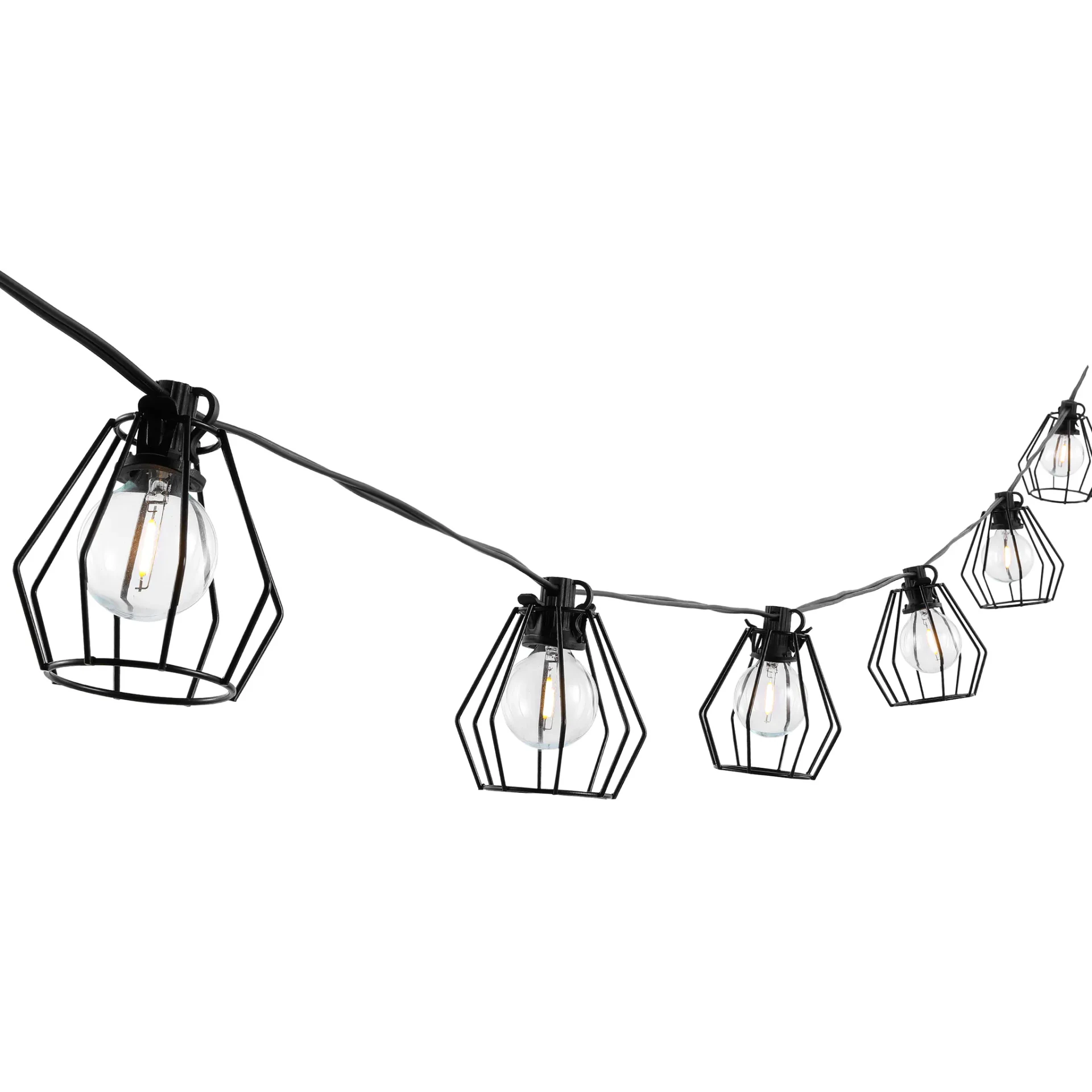 Bowne Led Outdoor String Light in Black