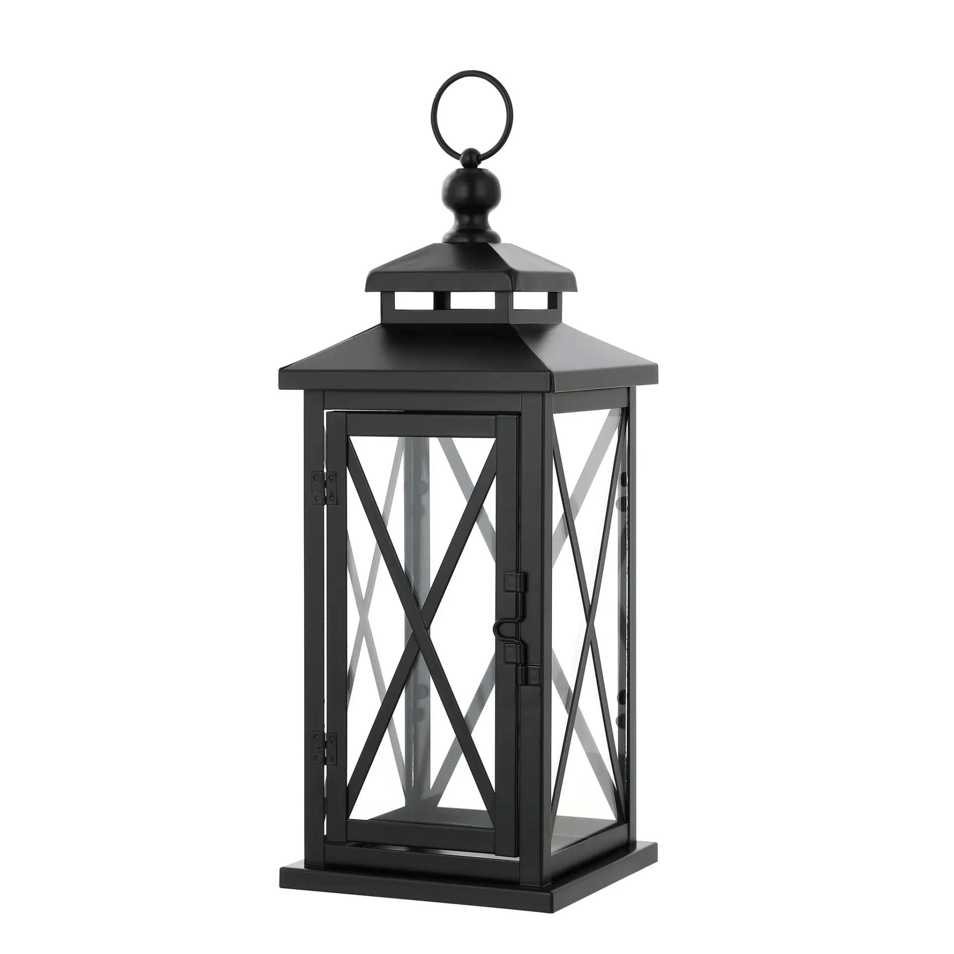 Lirio Outdoor Lantern (Set Of 2) in Black