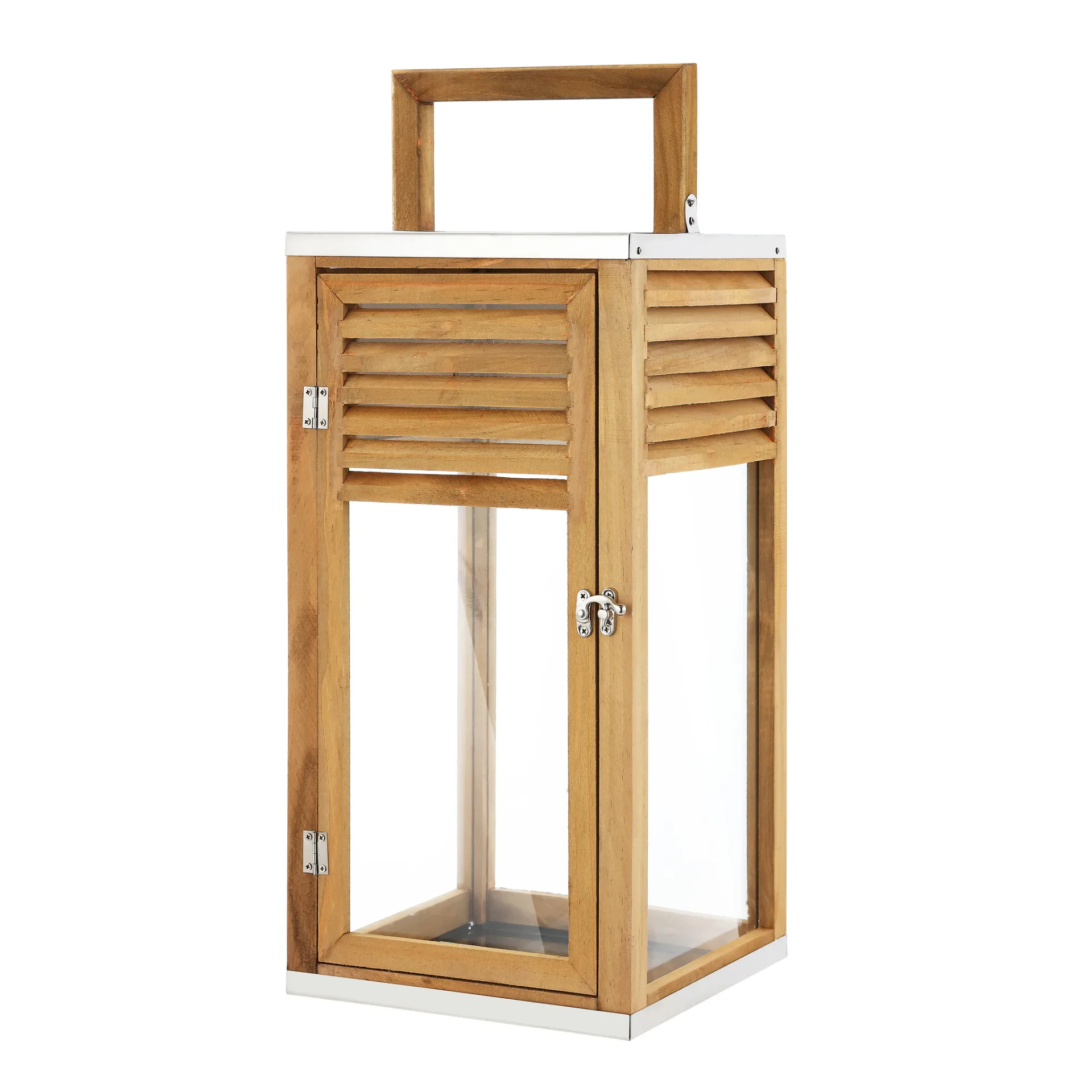 Alenna Outdoor Lantern in Brown