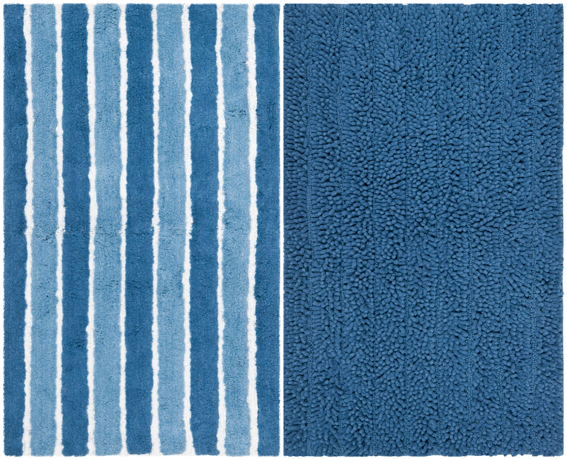 Sutton Bath Mat in Blue / Multi