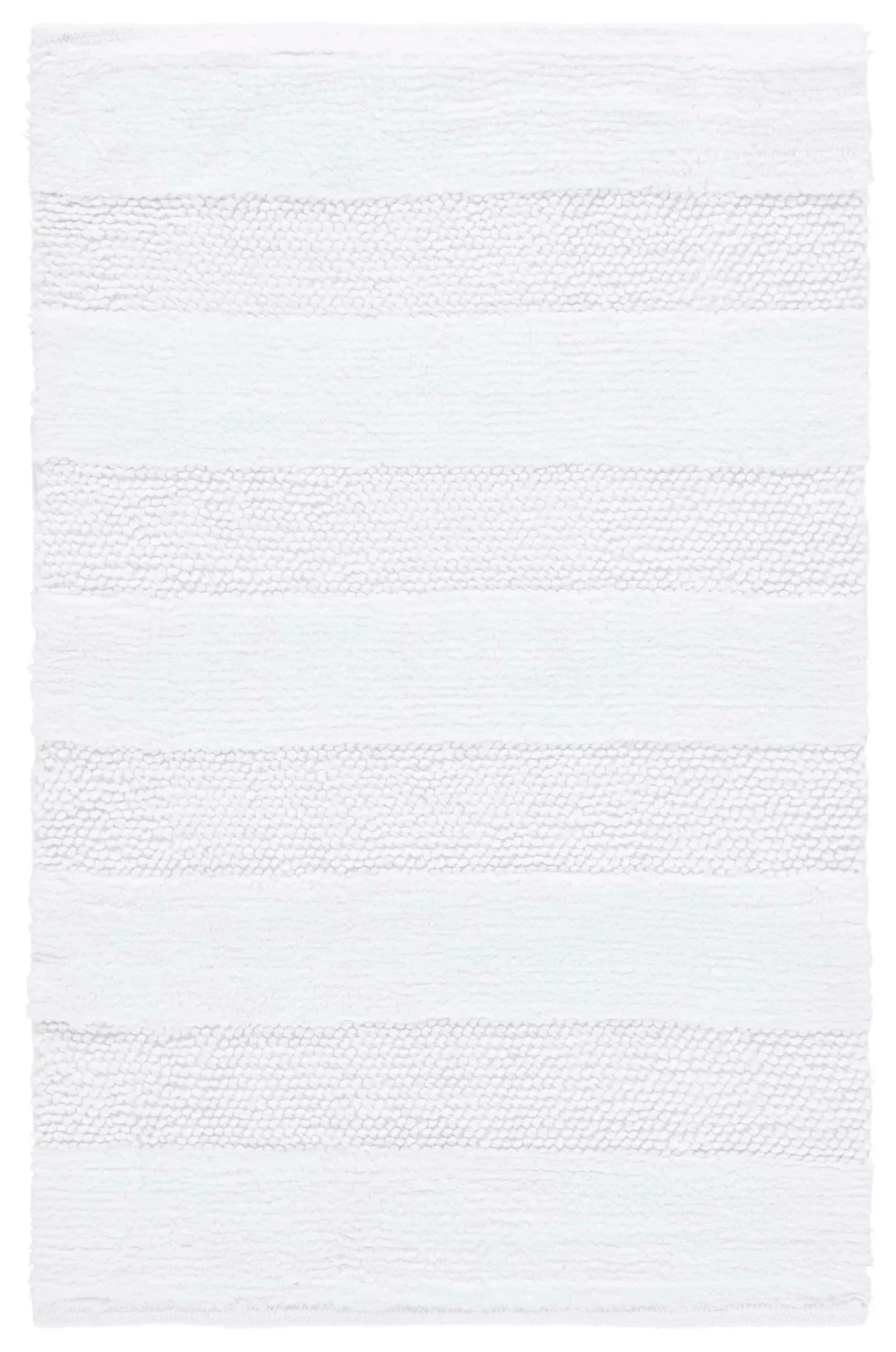 Harper Textured Striated Bathm (Set of 2) in White