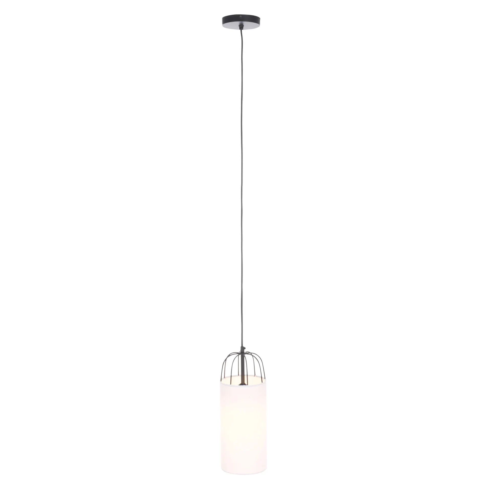 Navi Pendant in White / Black