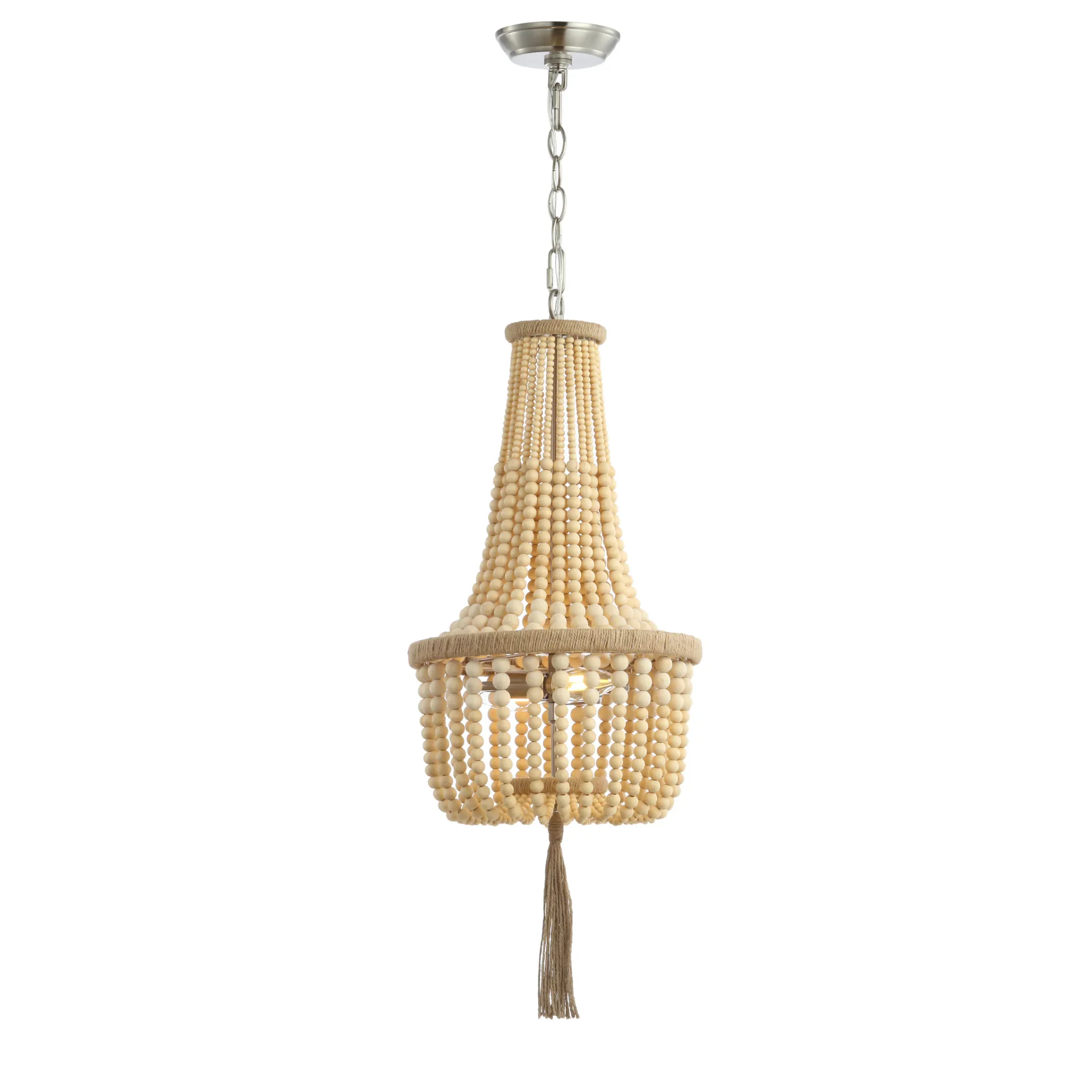 Wynne Two-Light Pendant in Brown