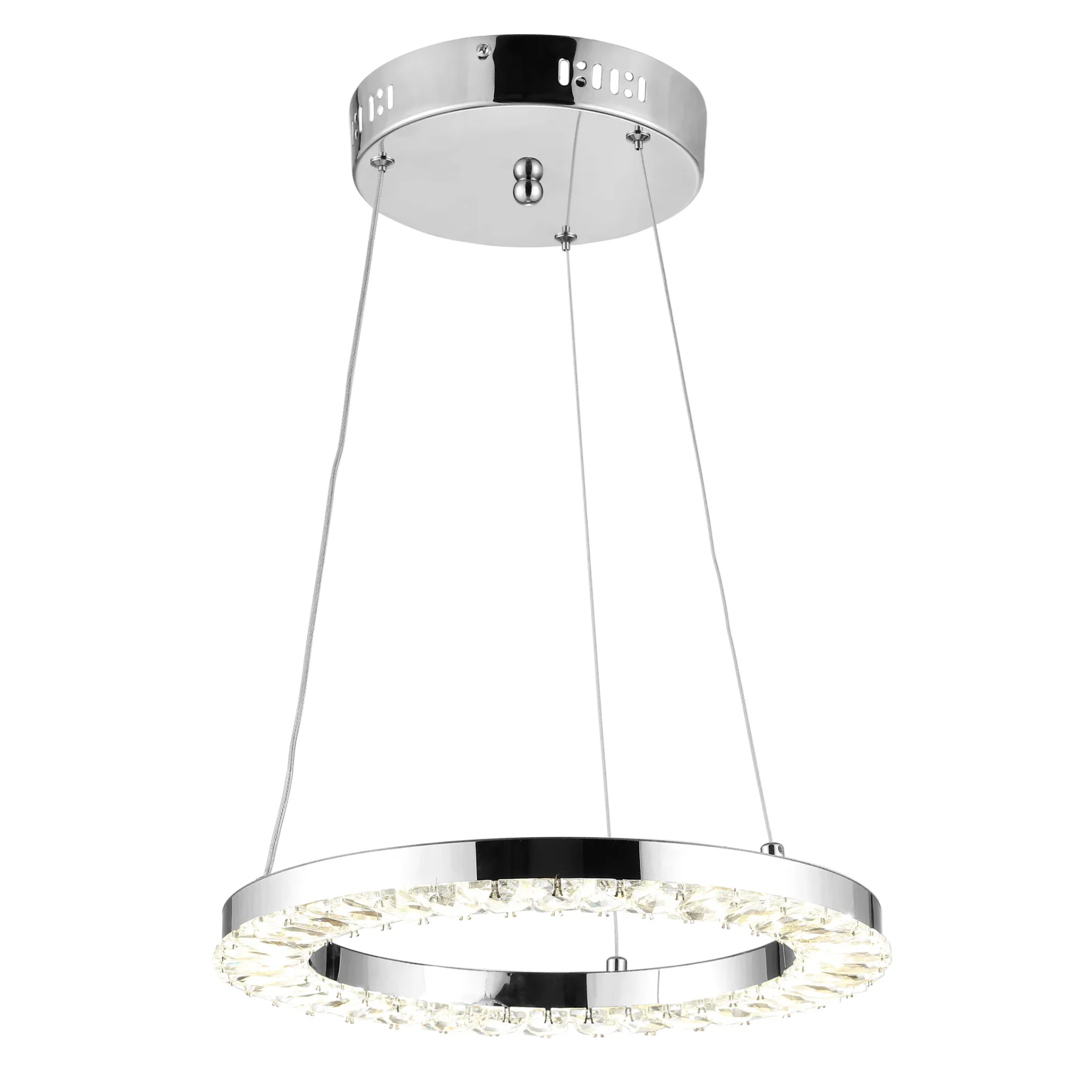 Messon Led Pendant in Chrome