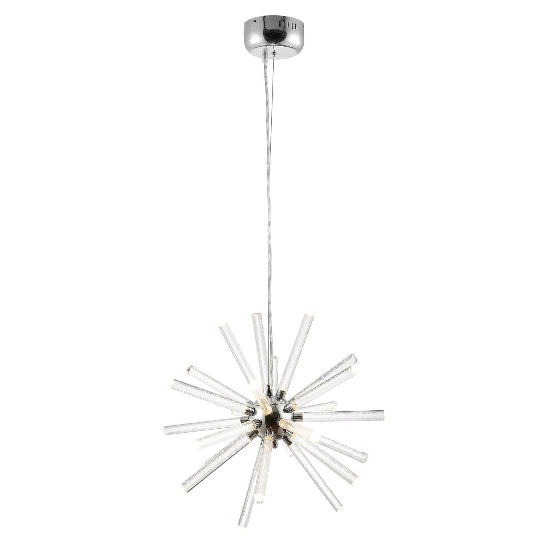 Gema Led Pendant in Chrome
