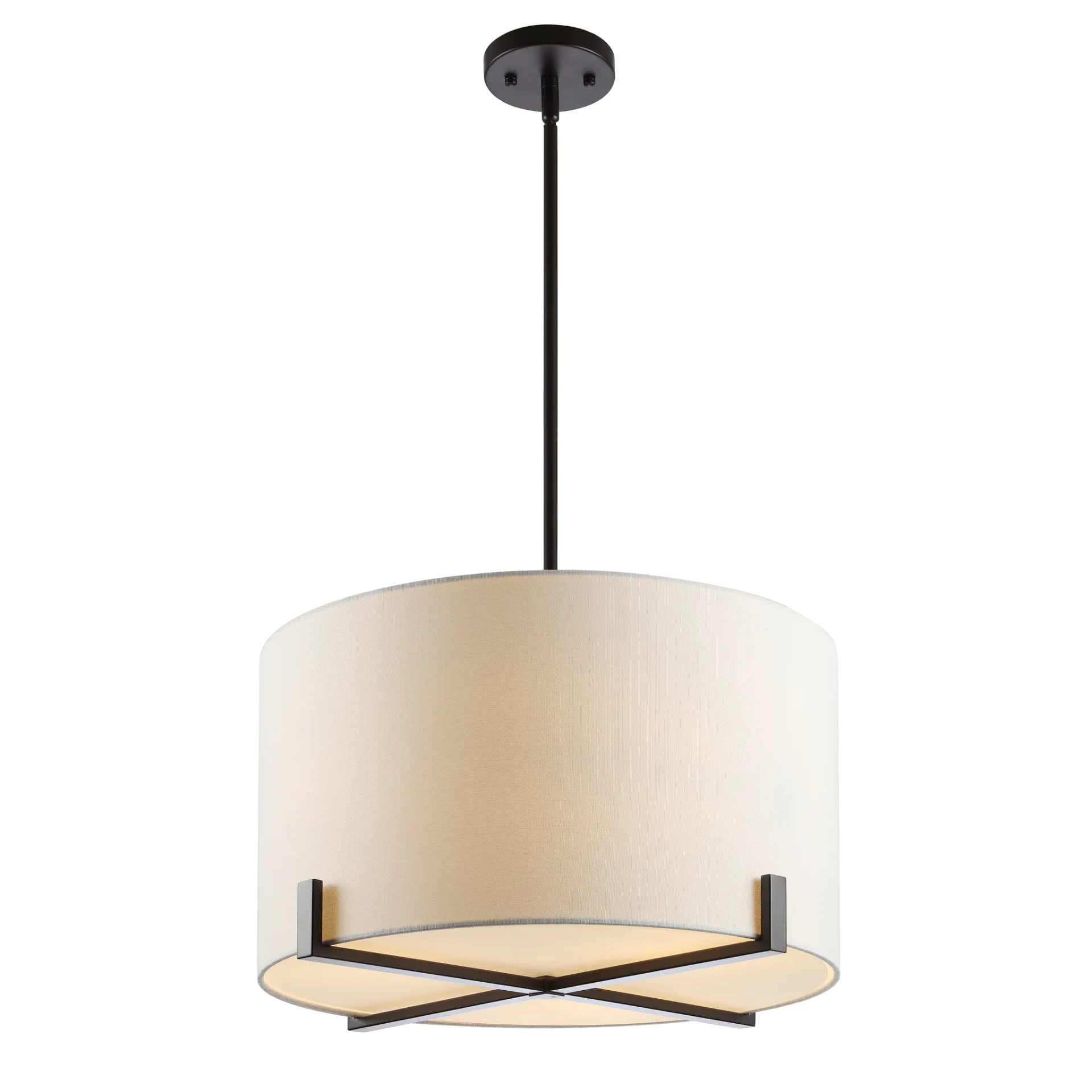 Tarlon Three-Light Pendant in Oil Rub Bronze