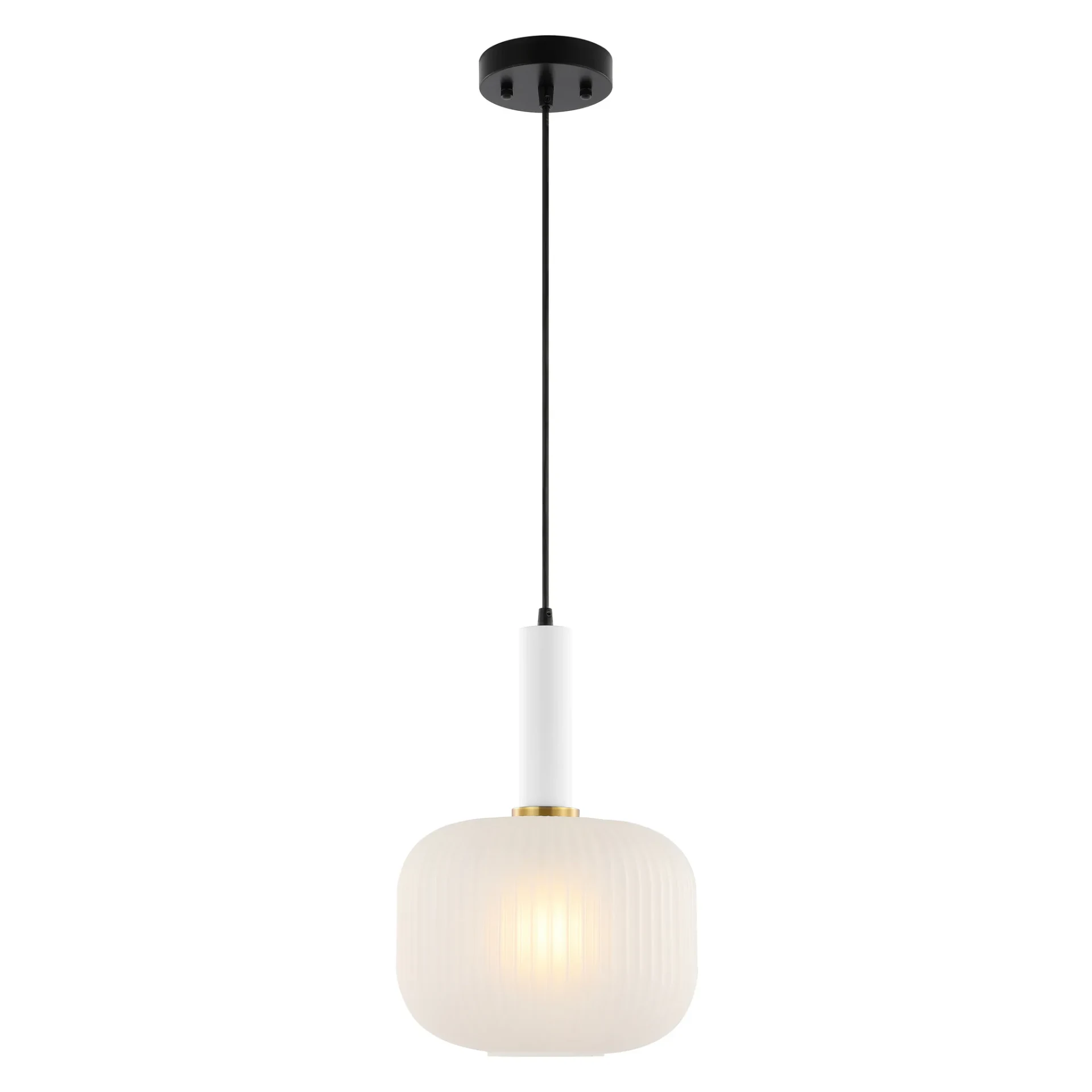 Naois Pendant in White / Black