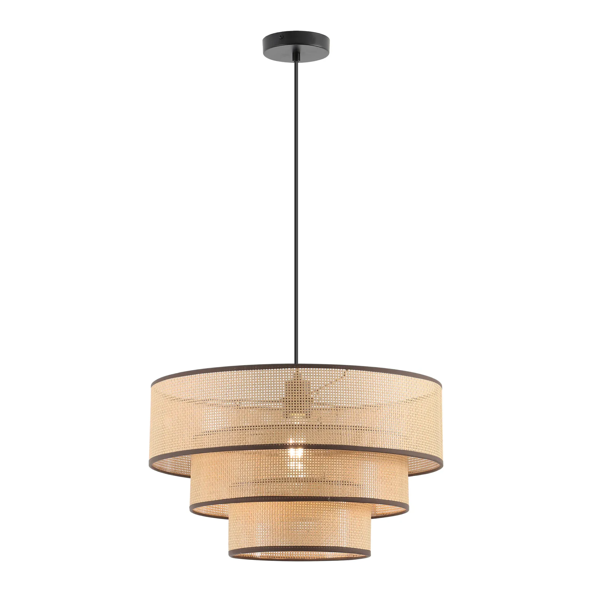 Malya Pendant in Brown / Natural