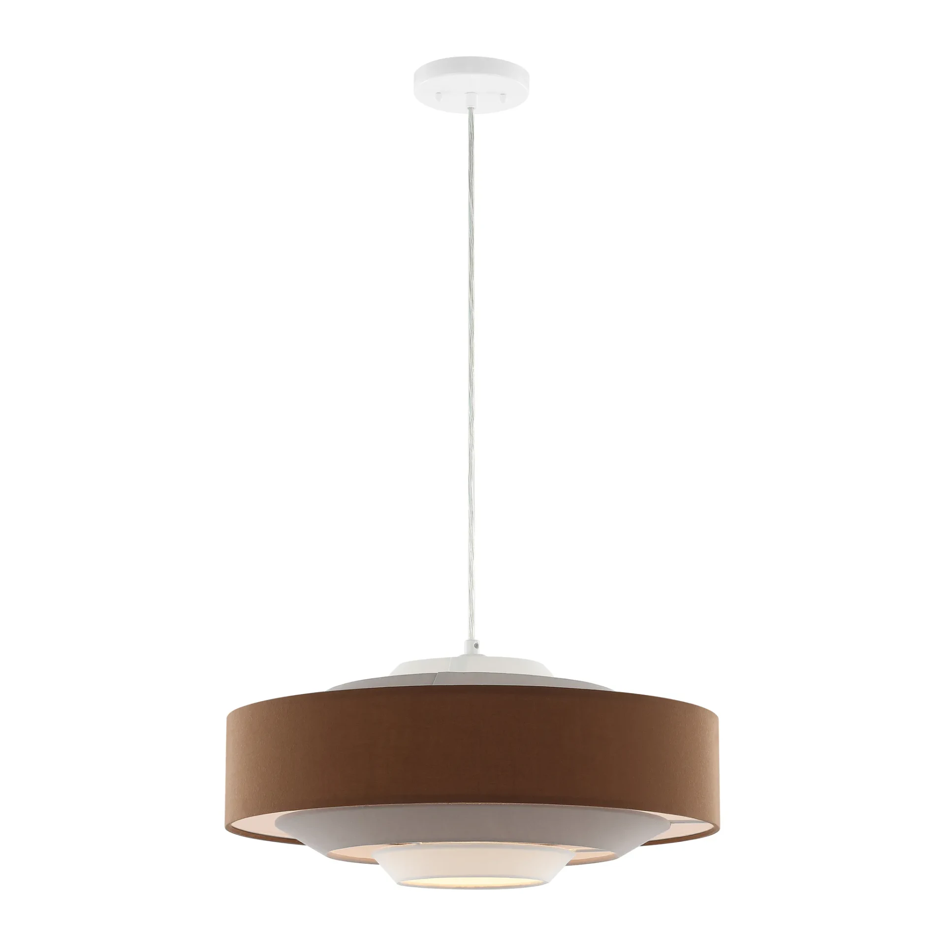Collelo Pendant in Brown / Beige
