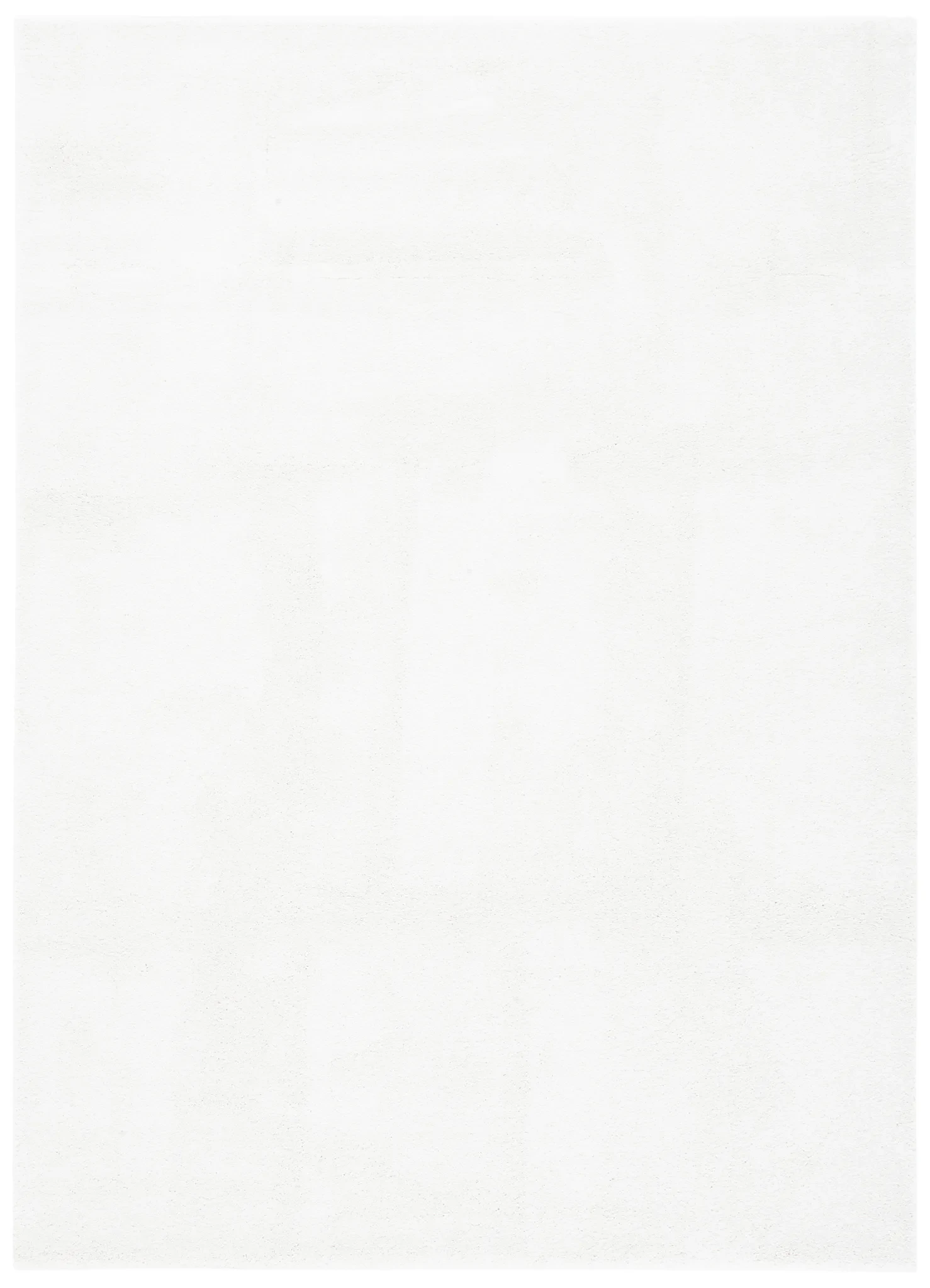 Pattern & Solid Pattern And Solid Textured Solid Rug in Ivory